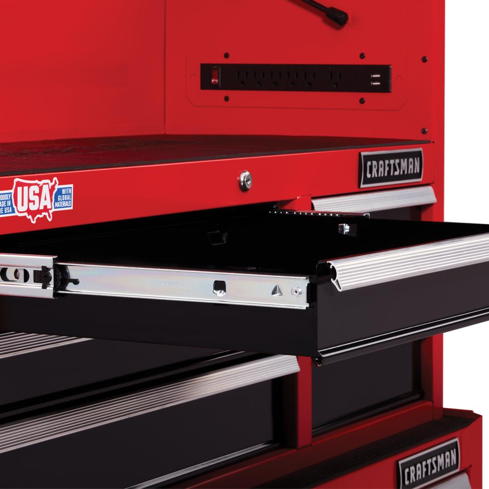 Craftsman Tool Box 26 6 Drawer Heavy-Duty Top Chest Storage Organizer Red  113606 