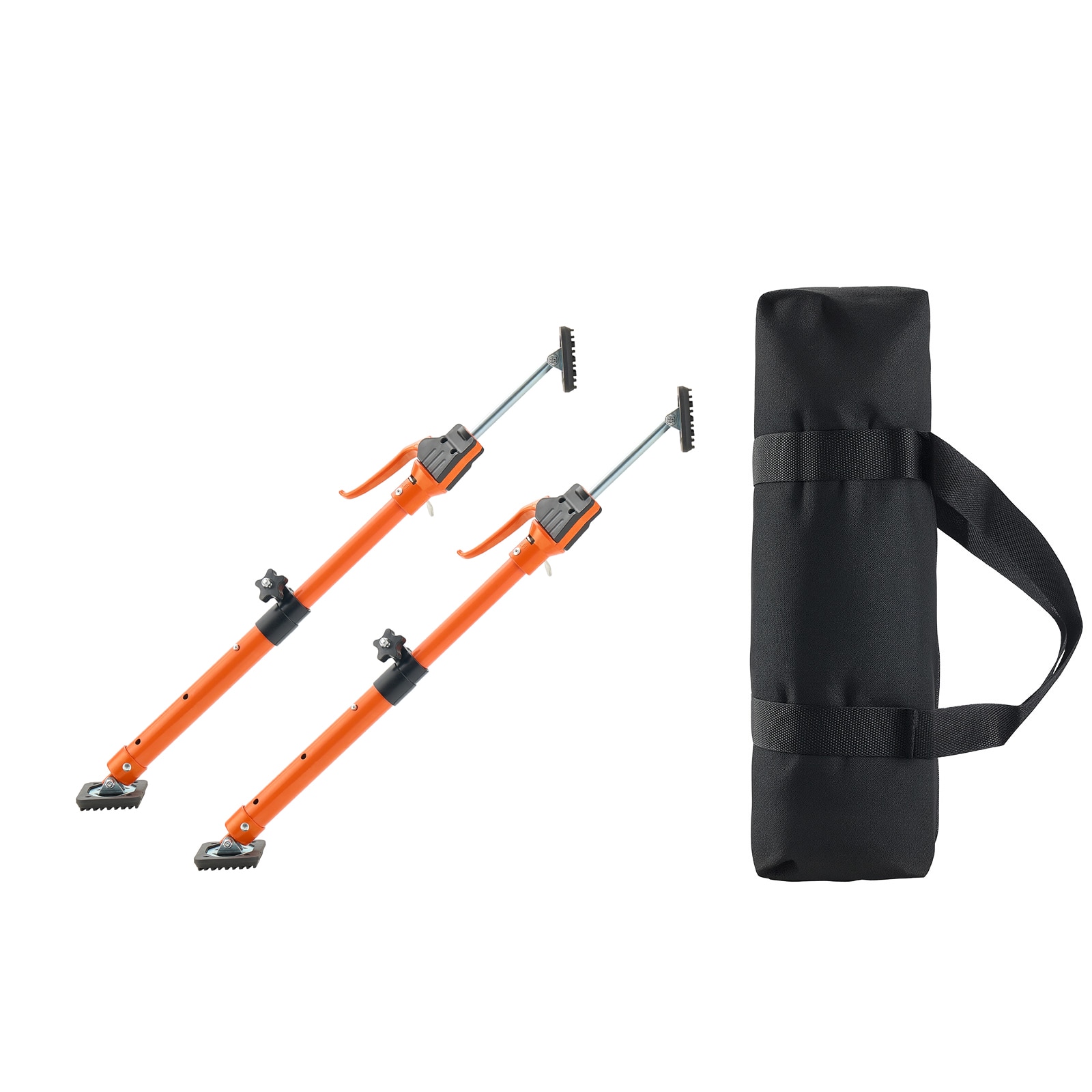 Mecale 2-Pack 18.9-29.5 in Steel Telescopic Cabinet Jack Support Pole 220 lb Capacity 3rd Hand System