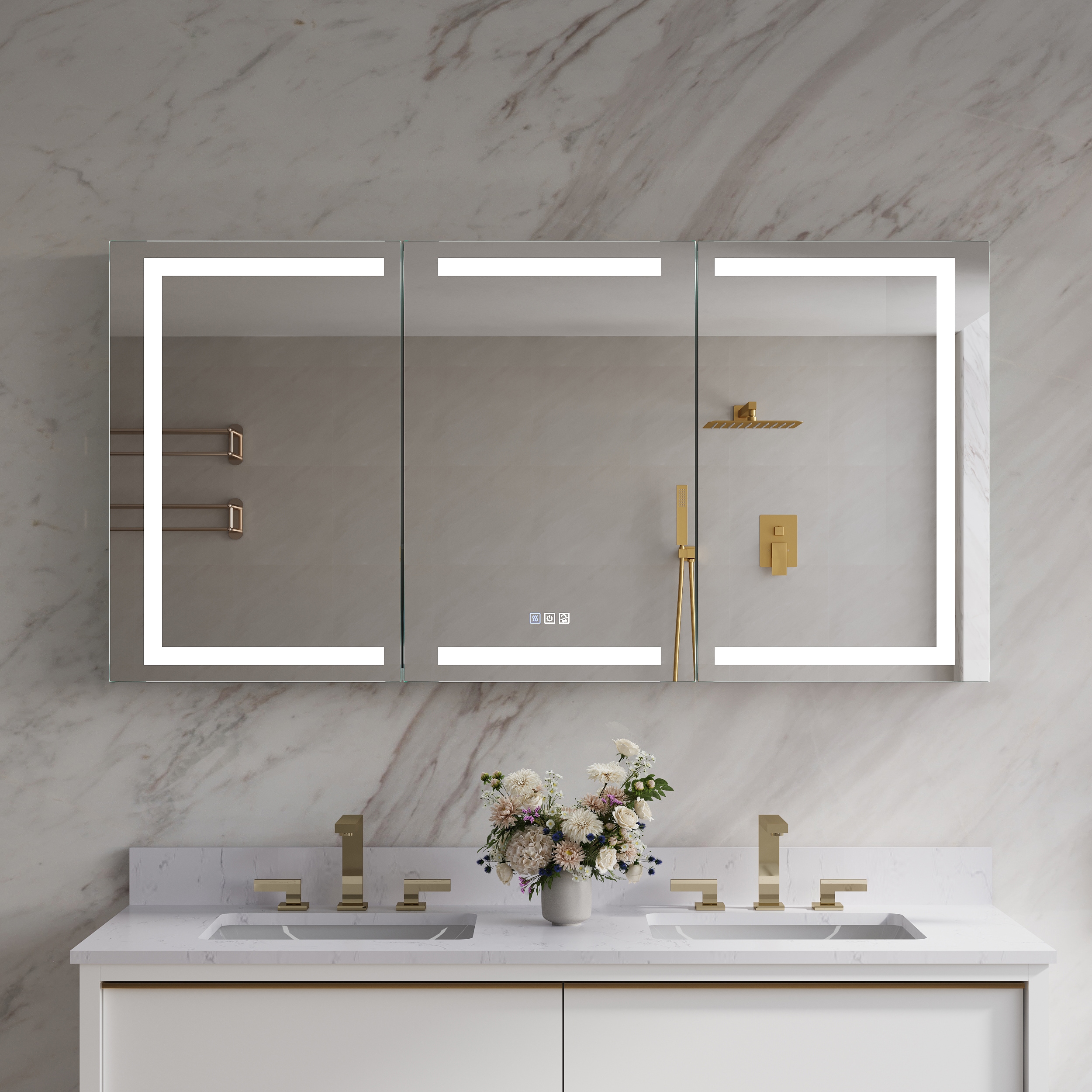 Forclover MEAM-12M6030LRMC Bathroom-Medicine-Cabinets - View #12