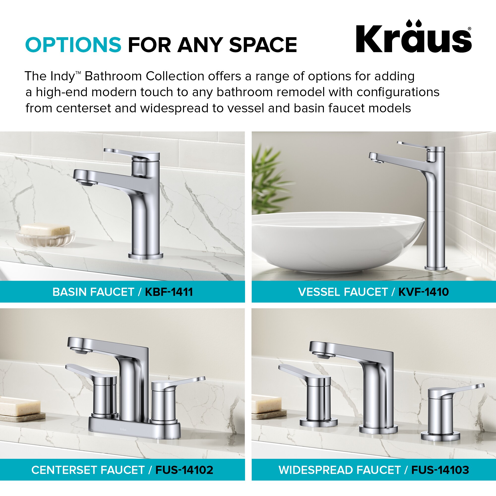 Kraus KVF-1410MB Lavatory-Faucets - View #16