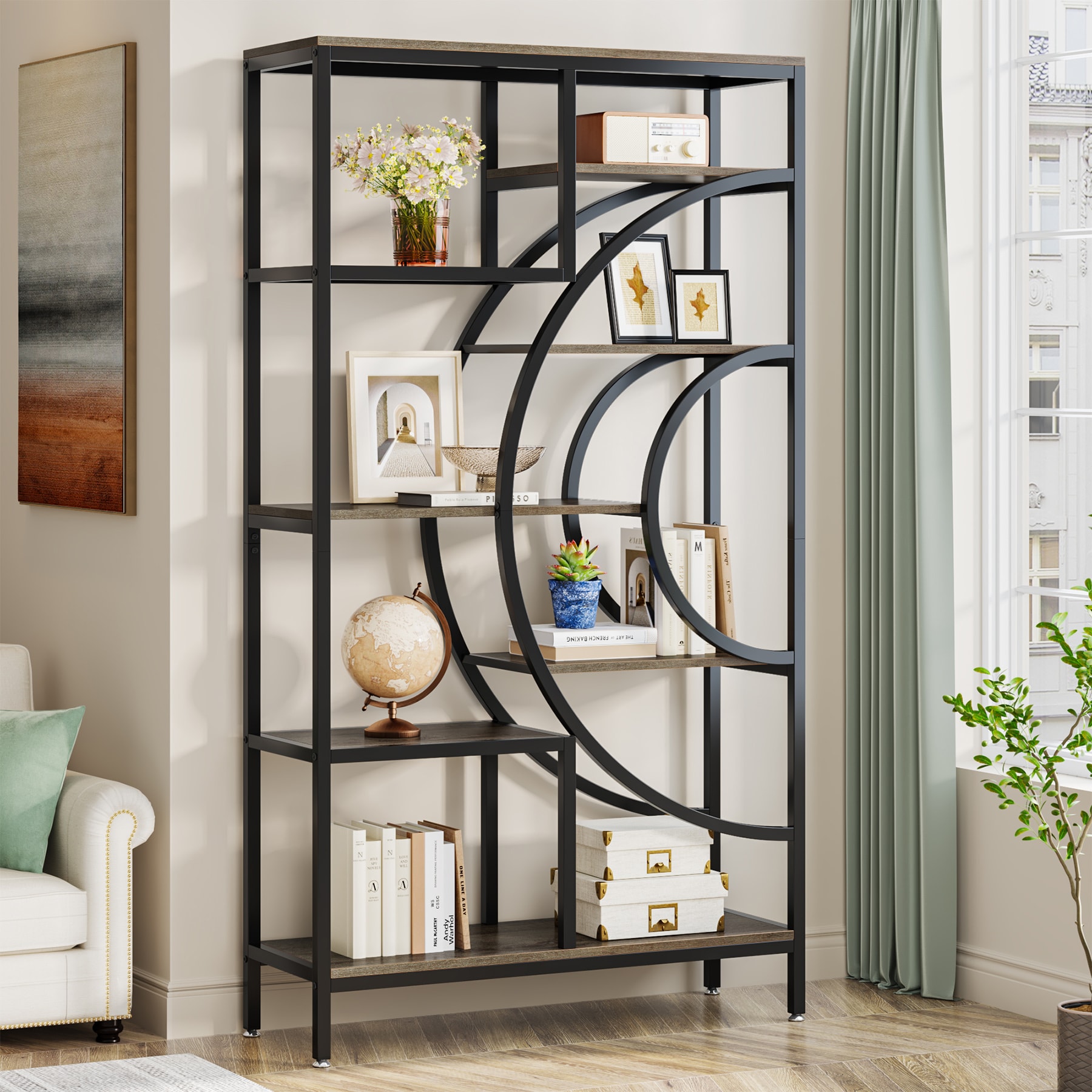 Tribesigns HOGA-NY065 bookcases - View #3