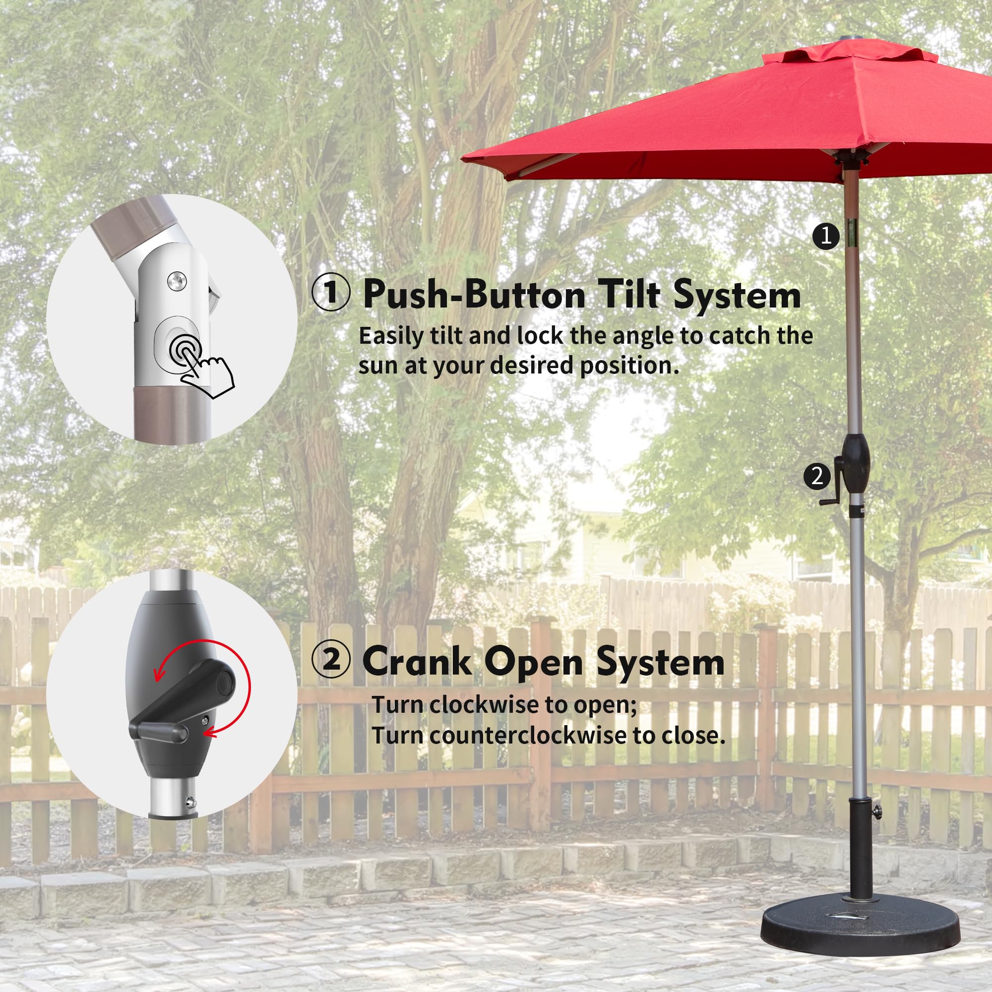 Clihome CL-CPL-95950 Umbrellas-2 - View #8