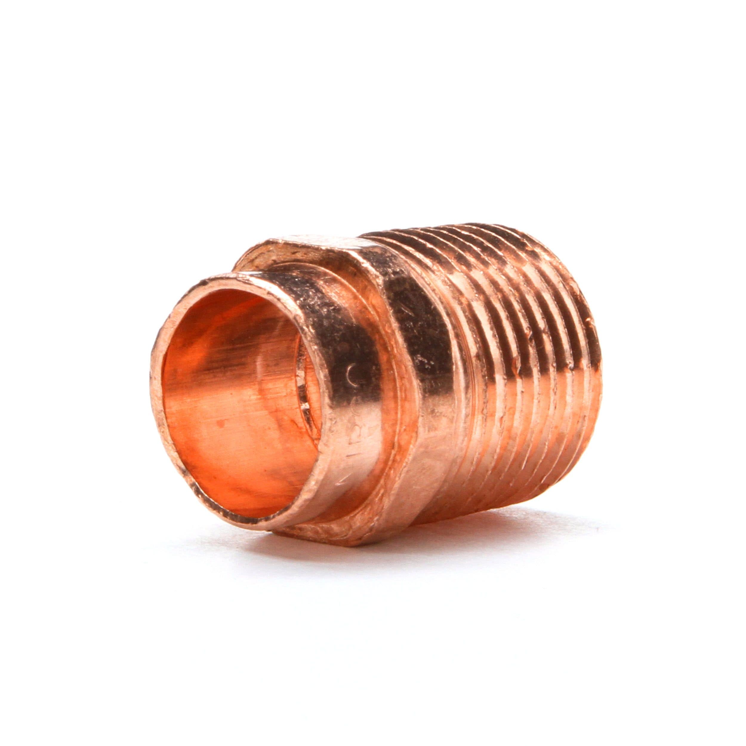 Pack of 10 1 1/4" COPPER MALE ADAPTER CxM 