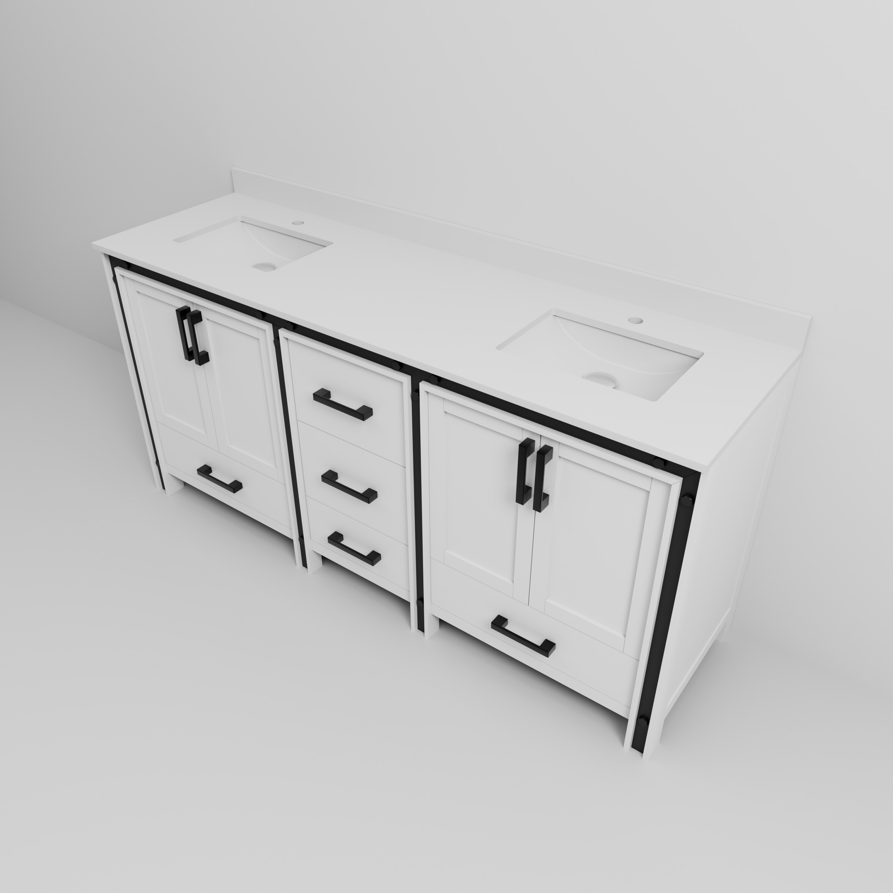 Lexora LVZV72DA200 Bath-Vanity-Combo - View #12