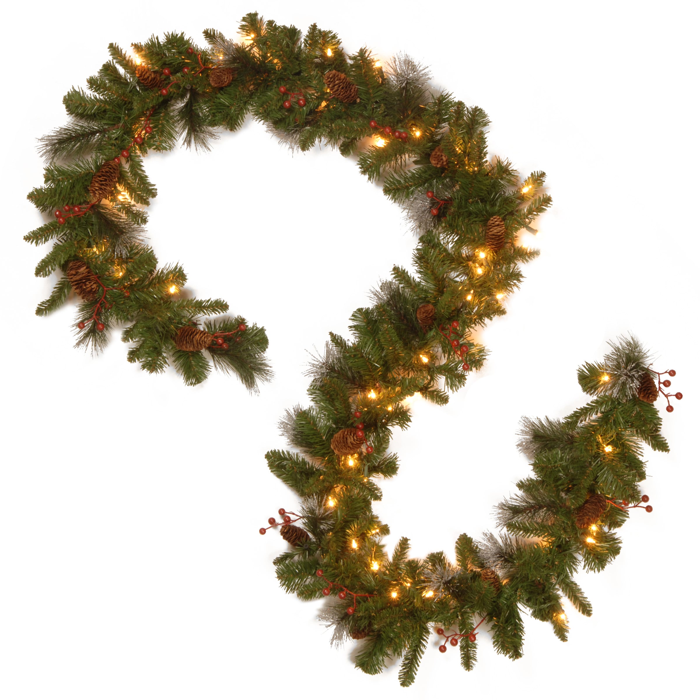 National Tree Company CW7-306-9A-B1 Artificial-Christmas-Garland - View #6