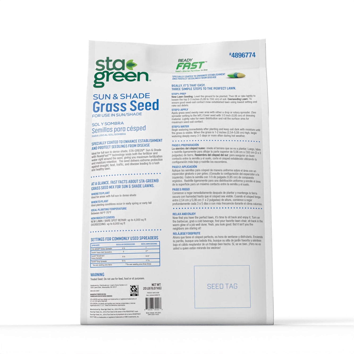 Sta-Green PS-SS20 Grass-Seed - View #2
