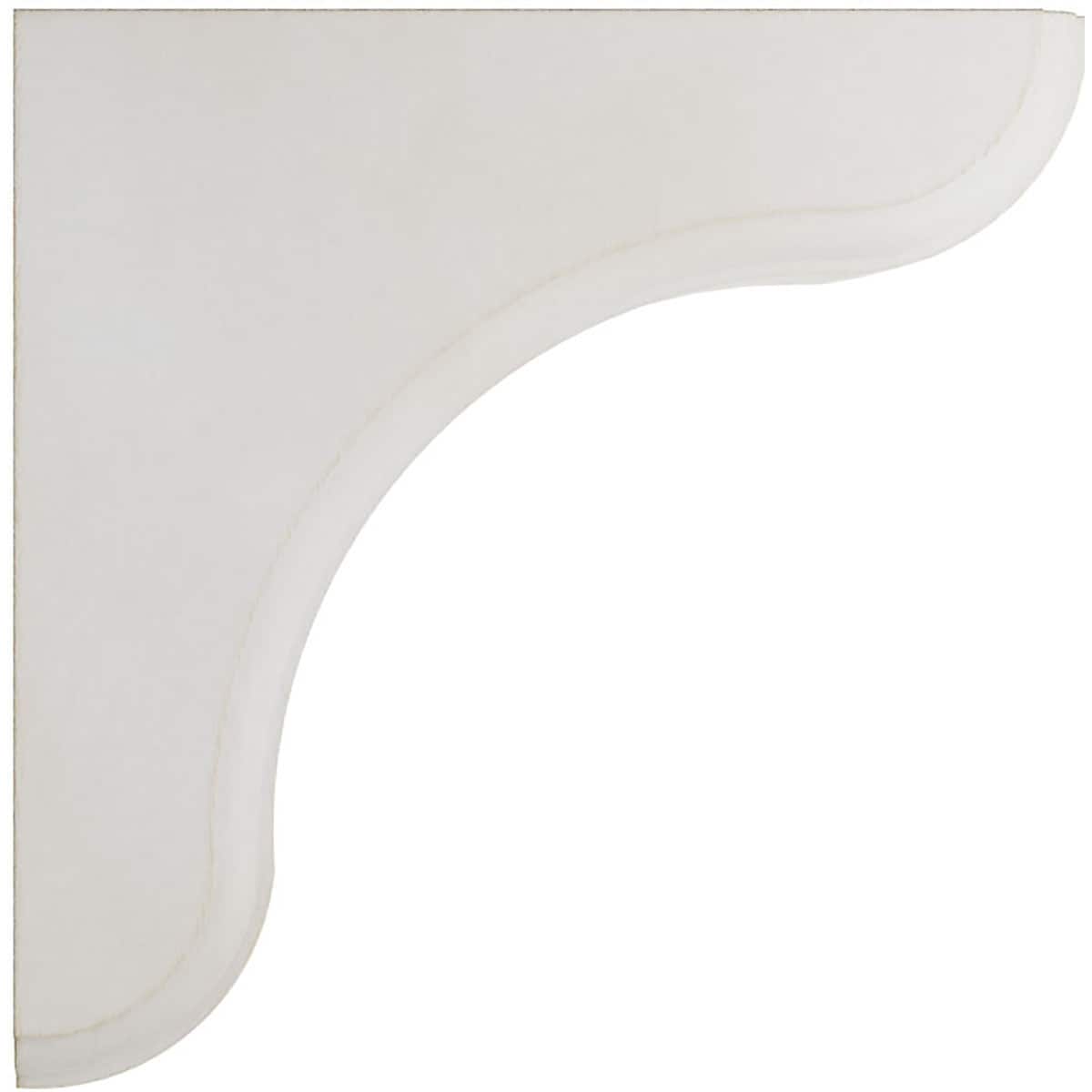 Ekena Millwork BKTWD02X06X06EAWH Exterior-Brackets-Braces - View #3