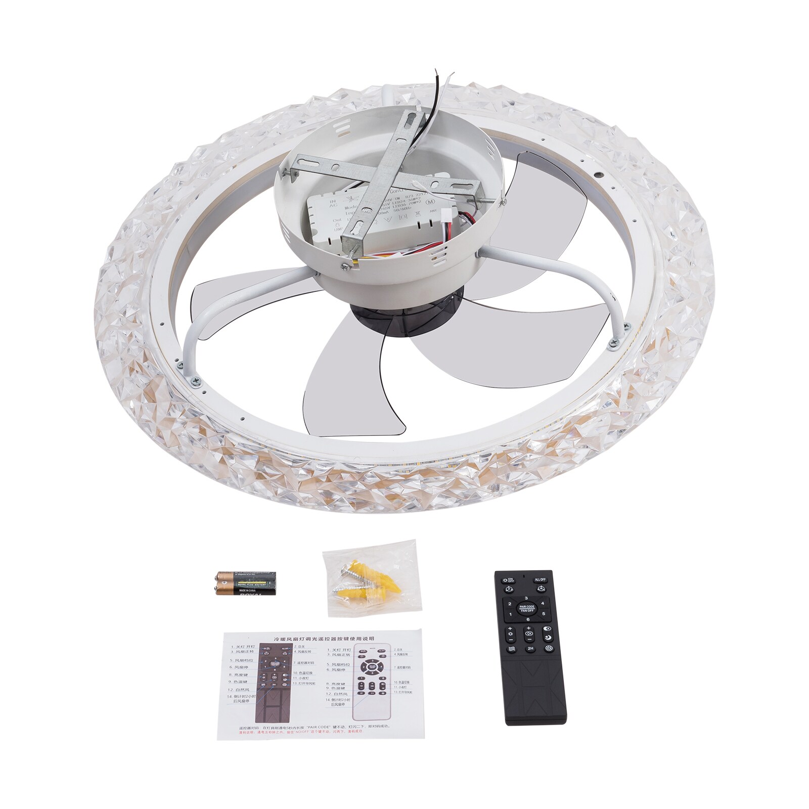 Oukaning JZUCOD5H99HCX Ceiling-Fans - View #9