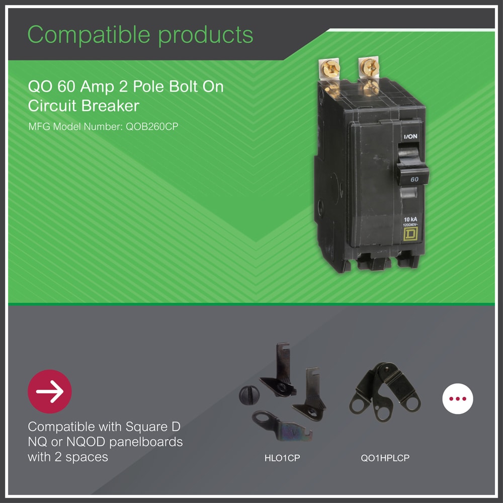 Square D QOB260CP Circuit-Breakers - View #7