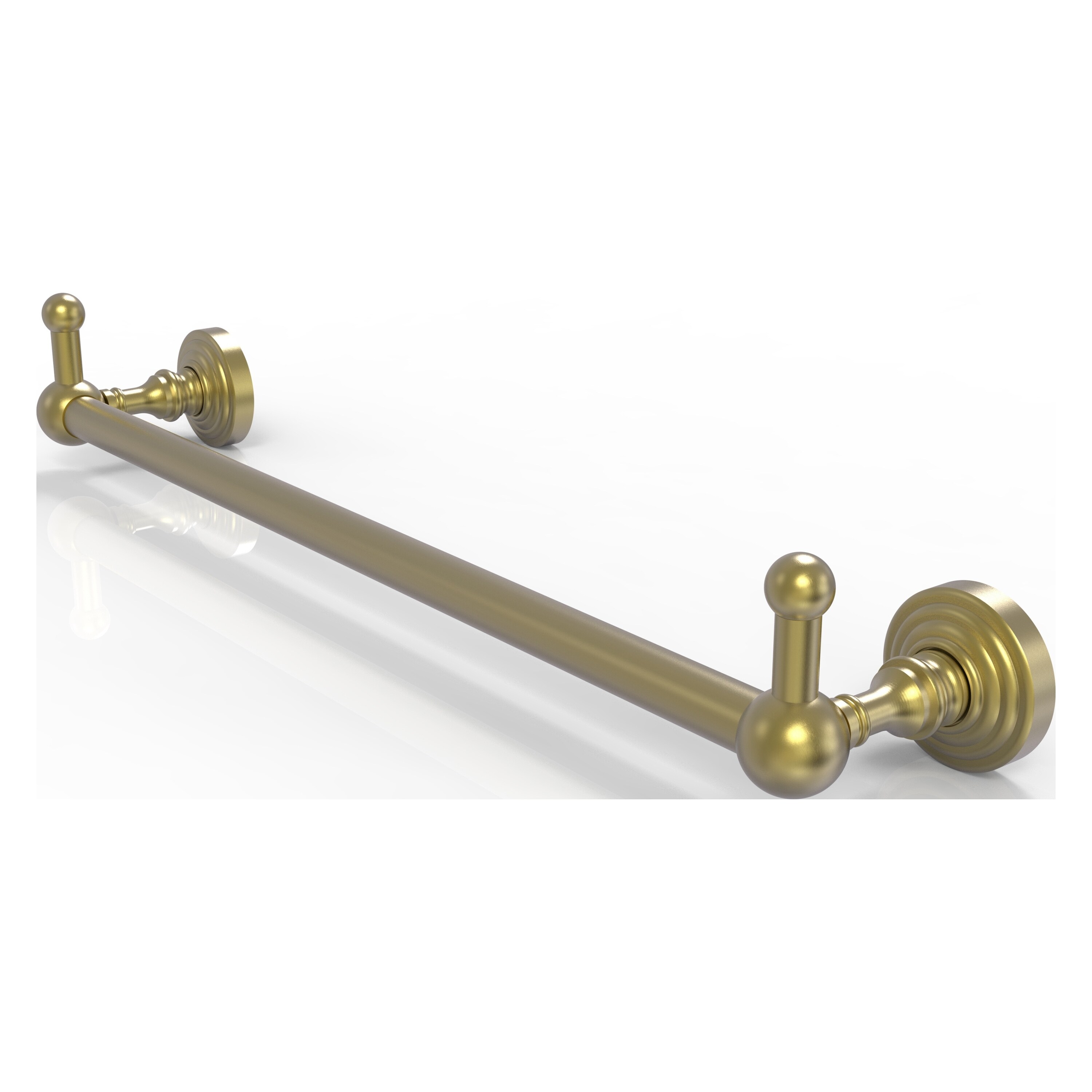 Allied Brass WP-41-36-PEG-SBR Waverly Place 36-in Satin Brass Wall mount Single Towel Bar