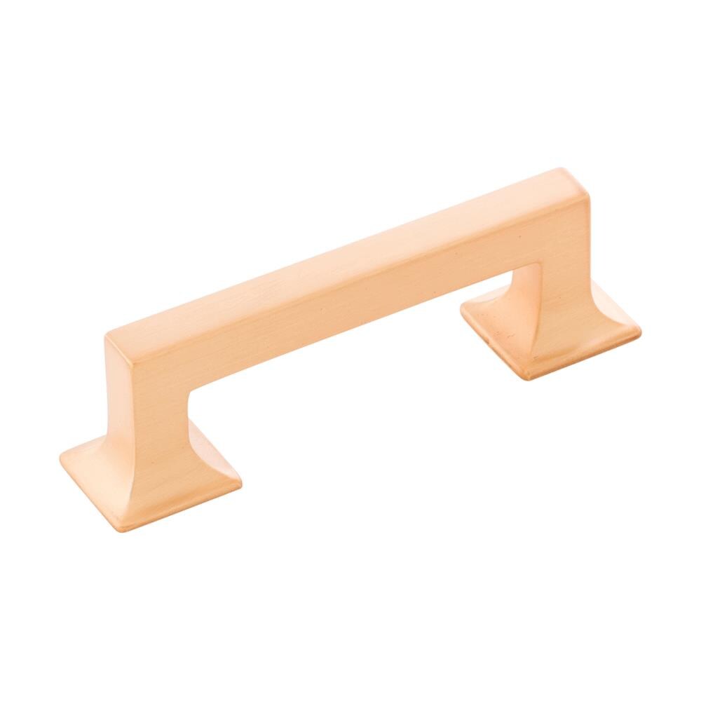 Hickory Hardware P3010-BGB Studio 3-in , 76mm Center to Center Brushed Golden Brass Rectangular Handle