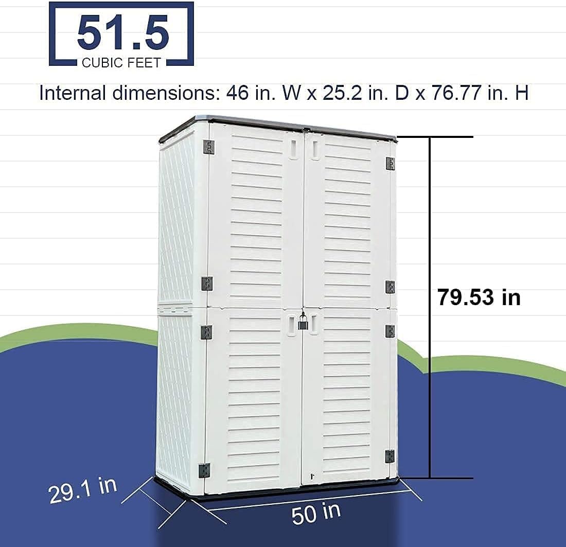 Yardgrace BSBCJYEUM1W2 Small-Outdoor-Storage - View #4