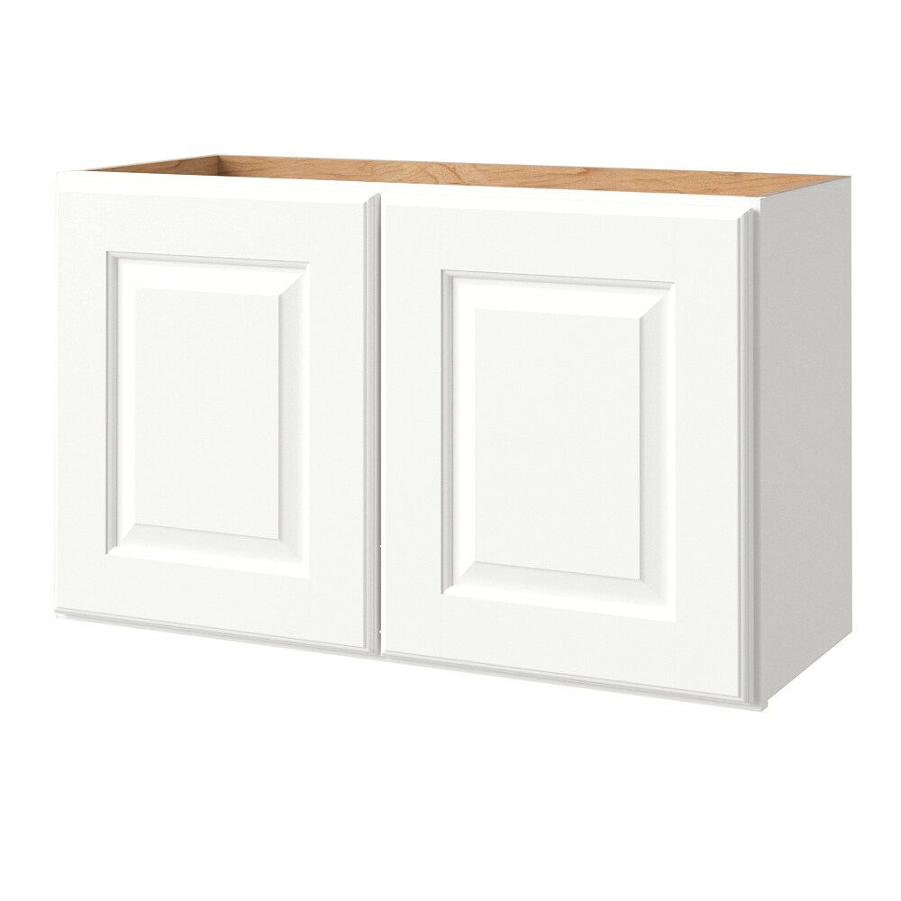 allen + roth 821TS Tilson 30-in W x 18.625-in H x 12-in D Linen Wall Fully assembled Cabinet (Raised Panel Square)