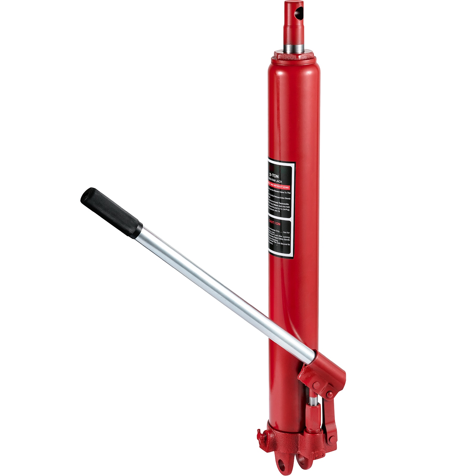 SVOPES SVOPESZGYYQJD05316V0 Red 3-Ton Steel Hydraulic Jack kit