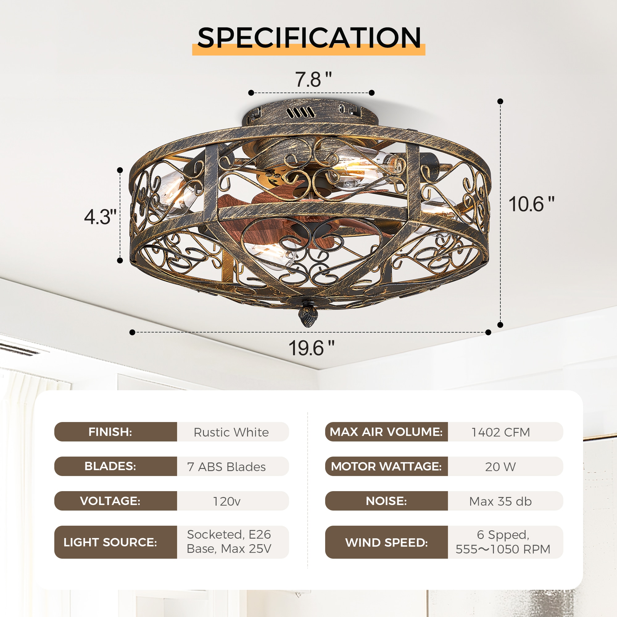 LTMATE LT-DCF204-BKG20-LS Ceiling-Fans - View #5