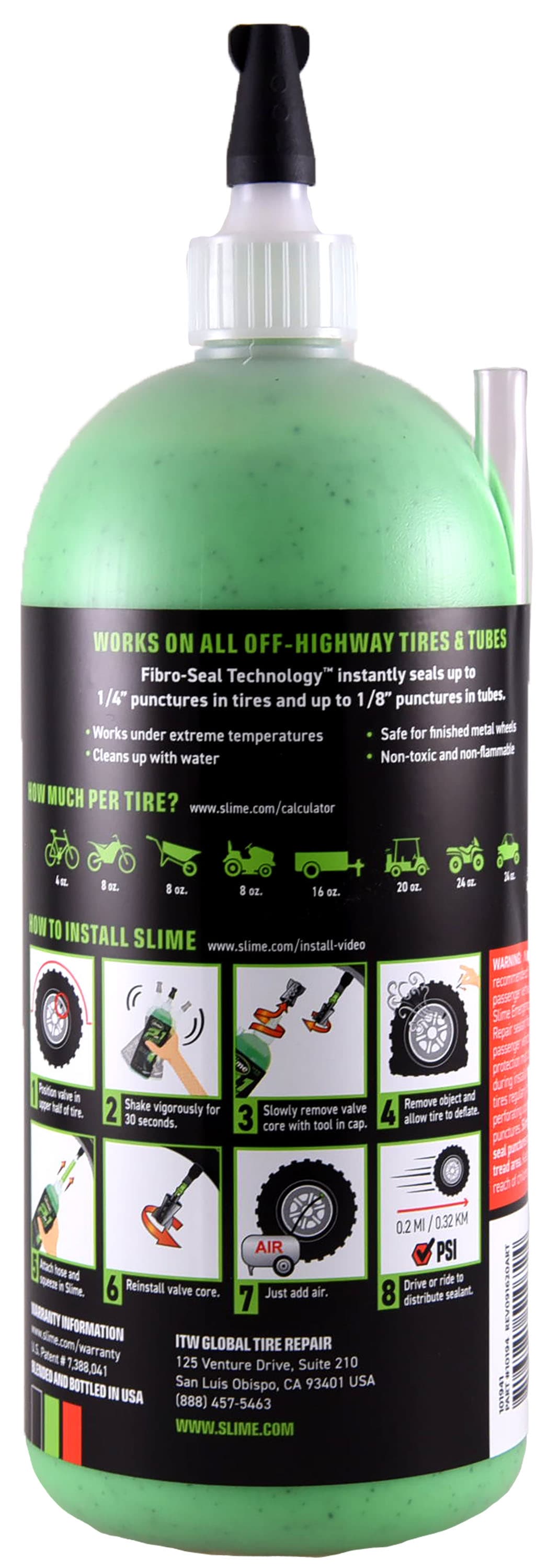 Slime 10194 Liquid-Aerosol-Tire-Repair - View #2