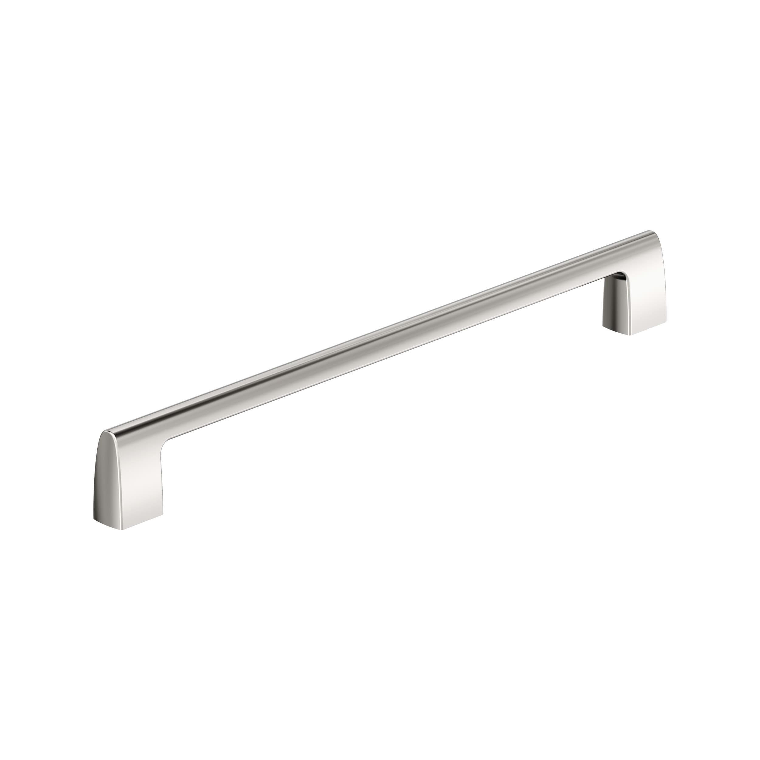 Amerock BP55370PN Riva 12-in , 305mm Center to Center Polished Nickel Arch Bar For Use on Appliances Drawer Pulls