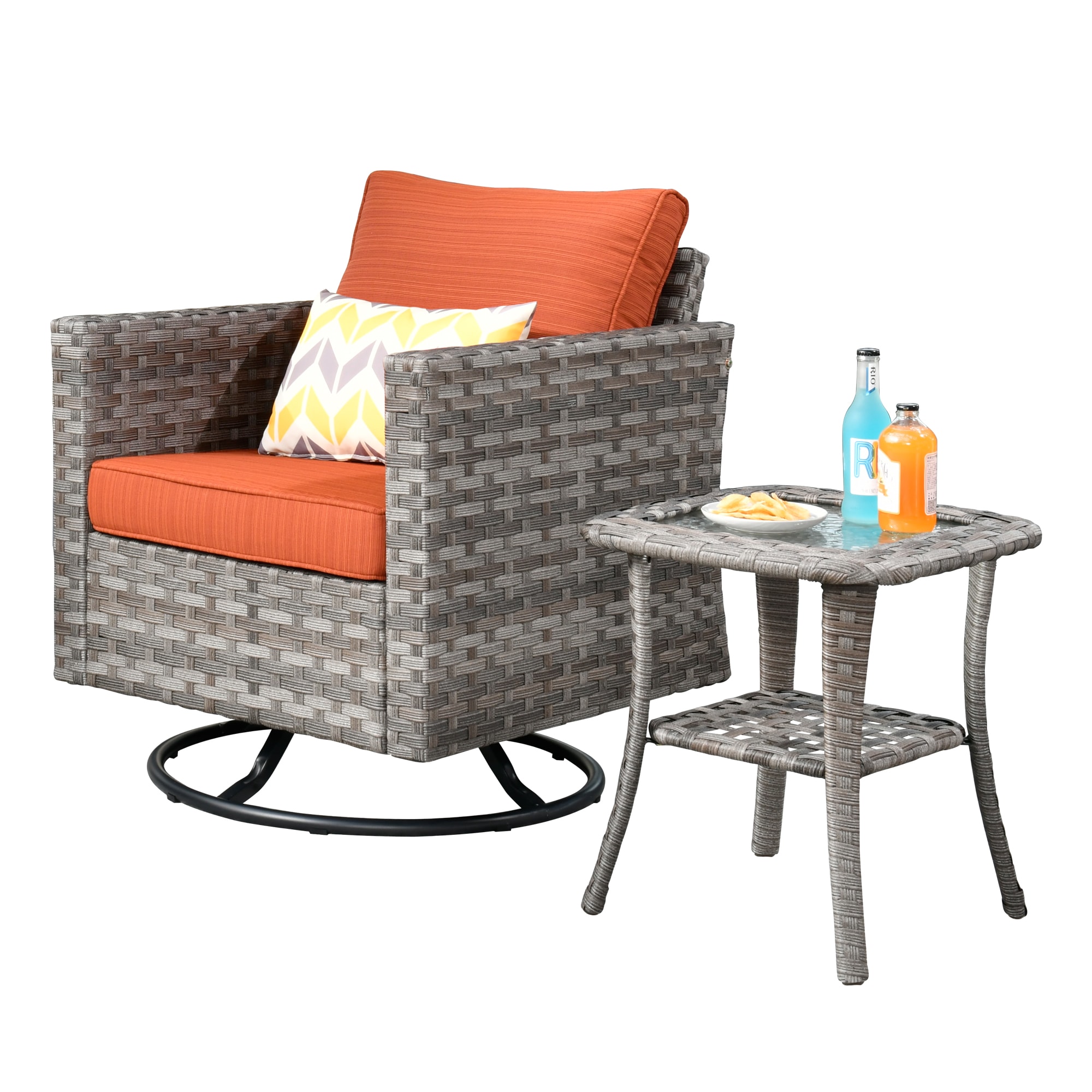 Pouuin SYZBBR8-CT Patio-Chairs - View #2