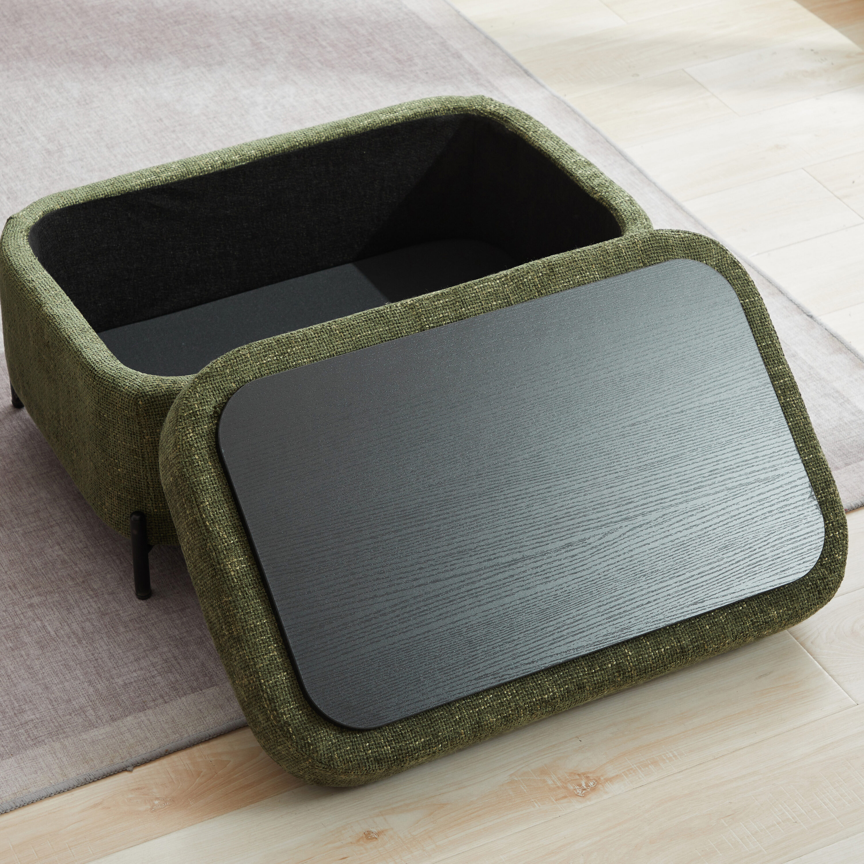 Hrinhom HC-W4003-GREEN Indoor-Ottomans - View #3