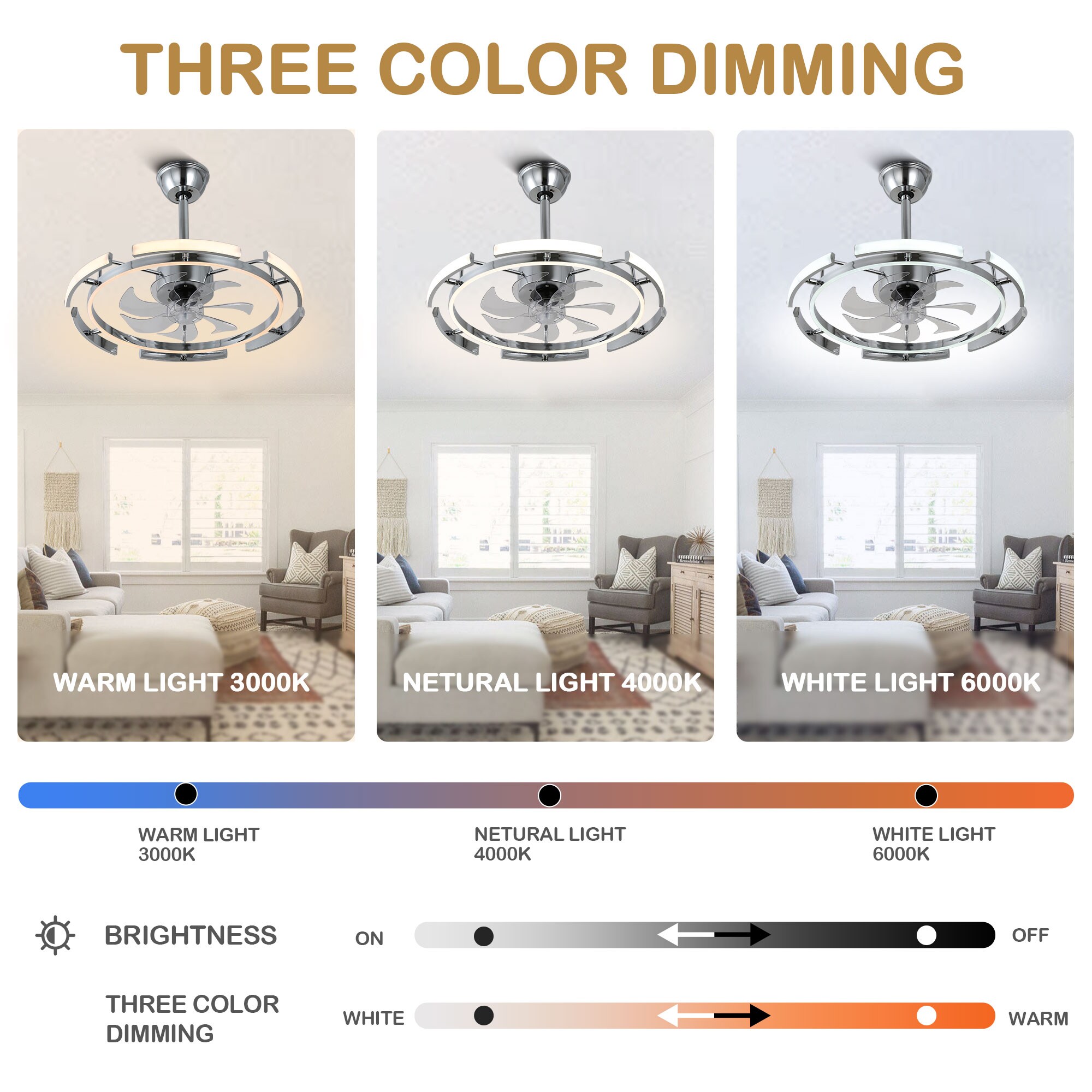 Bella Depot DCFS2403-C Ceiling-Fans - View #7