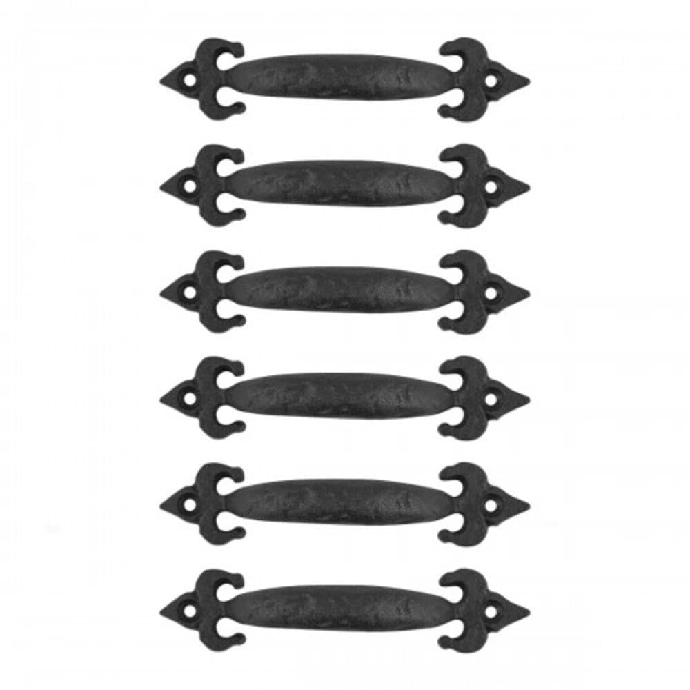 RENOVATORS SUPPLY MANUFACTURING 25698 Category: Cabinet Hardware Accessories 6 -Pack Antique Black Black Cabinet hardware kit