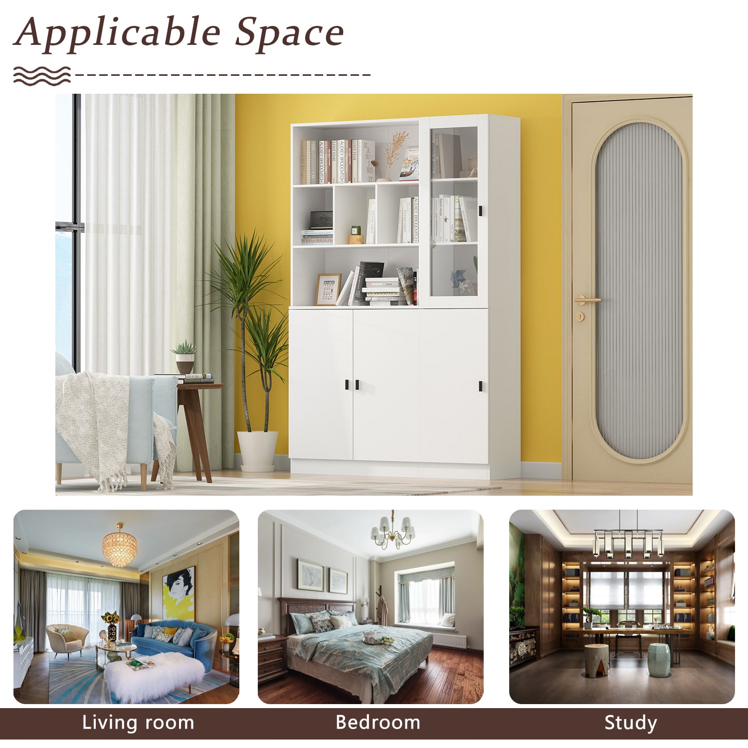 FUFU&GAGA KF210158+159 bookcases - View #12