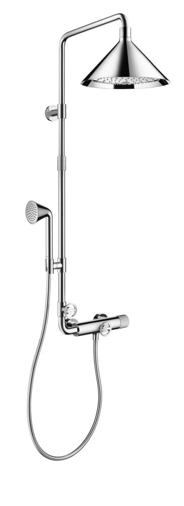 Hansgrohe Axor Chrome 2 Handle Single Function Shower Faucet Valve   44163449 