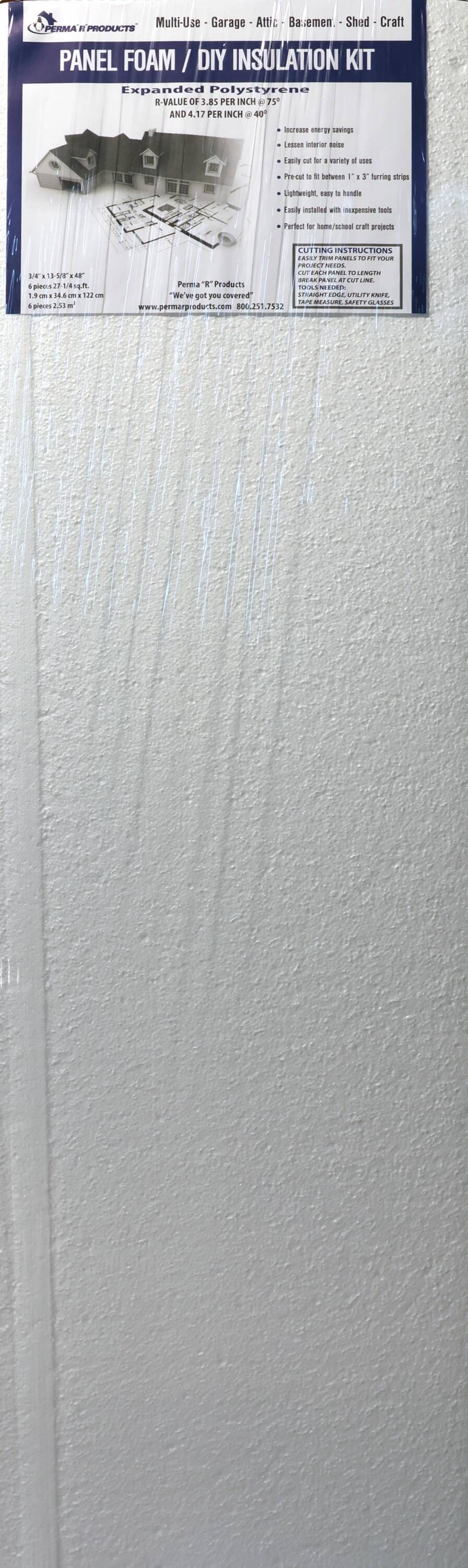 EPS Styrofoam Sheets Board 18 X 4 X 1 - High Quality Thickness Foam  Sheets