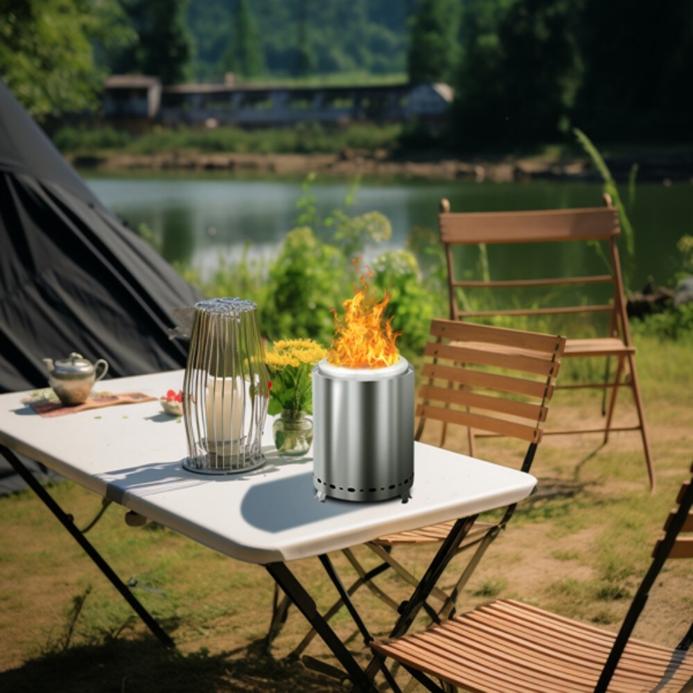 VEELIKE 34436633-SYZN Outdoor-Woodburning-Firepits - View #5