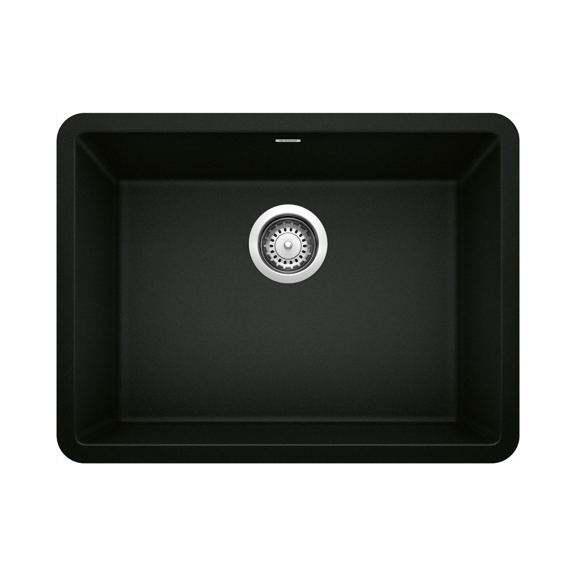 BLANCO 442928 Precis Silgranit Undermount 23.44-in x 17.75-in Granite Single bowl Kitchen Sink