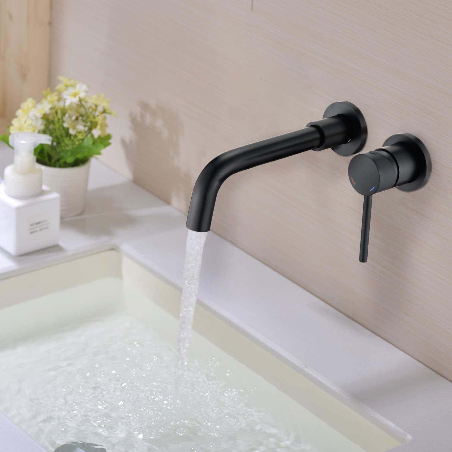 GRANDJOY FL2074-MB Lavatory-Faucets - View #2