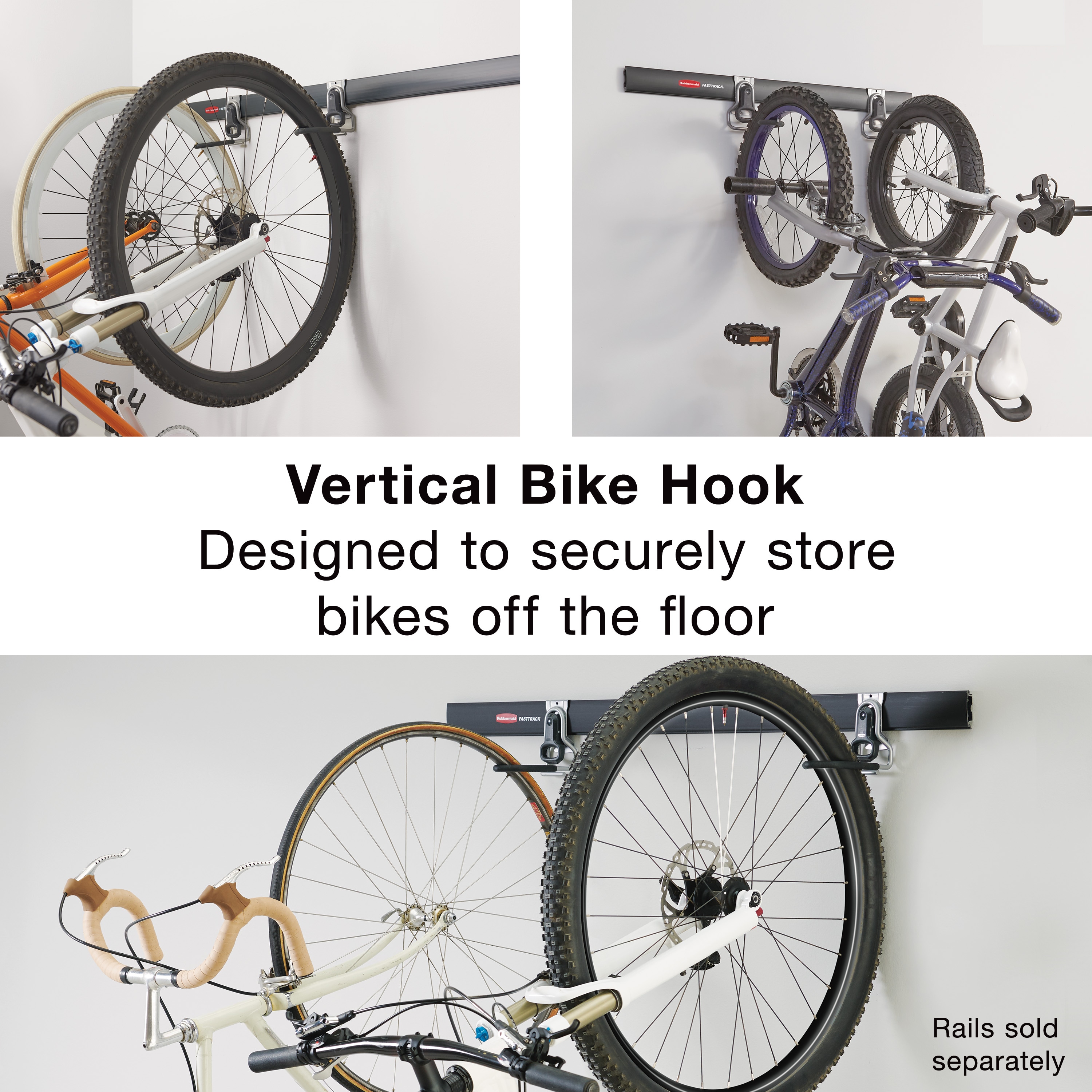 Rubbermaid 1784463 Bike-Storage - View #2