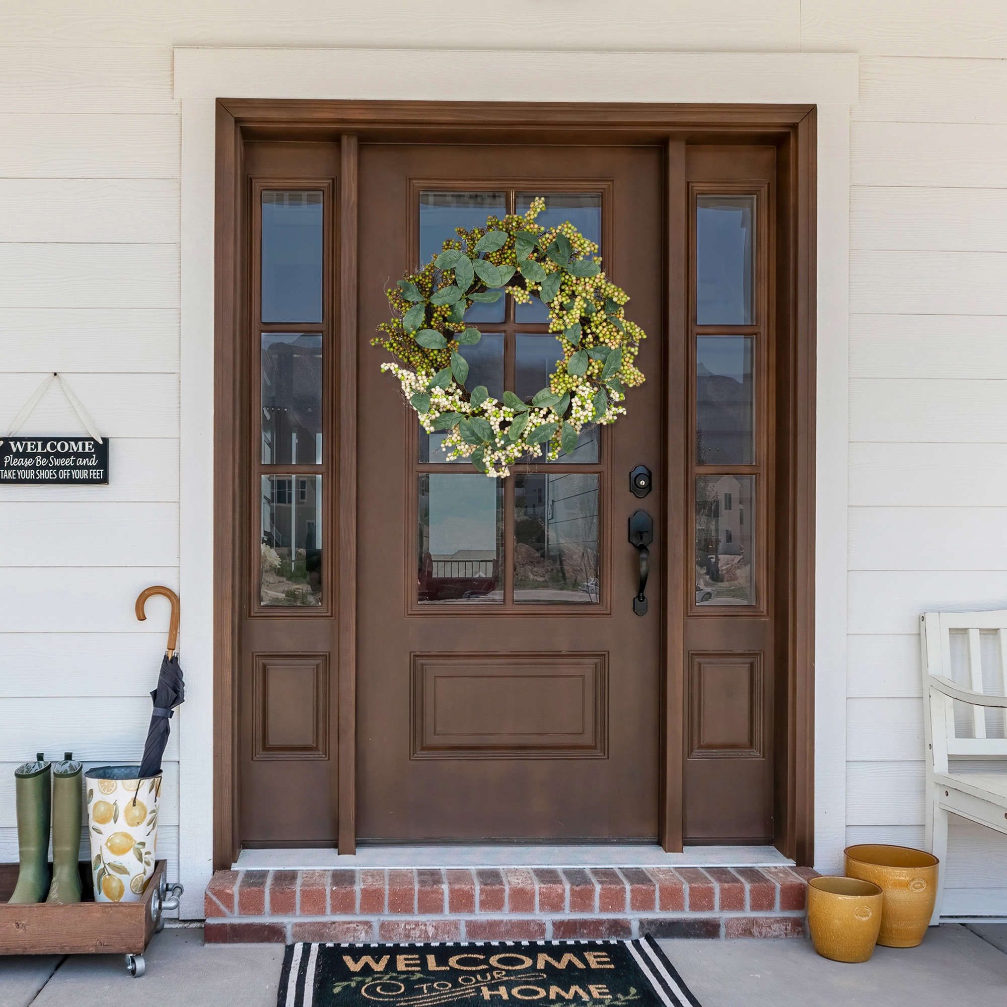 Northlight 33532677 Artificial-Thanksgiving-Wreaths - View #2