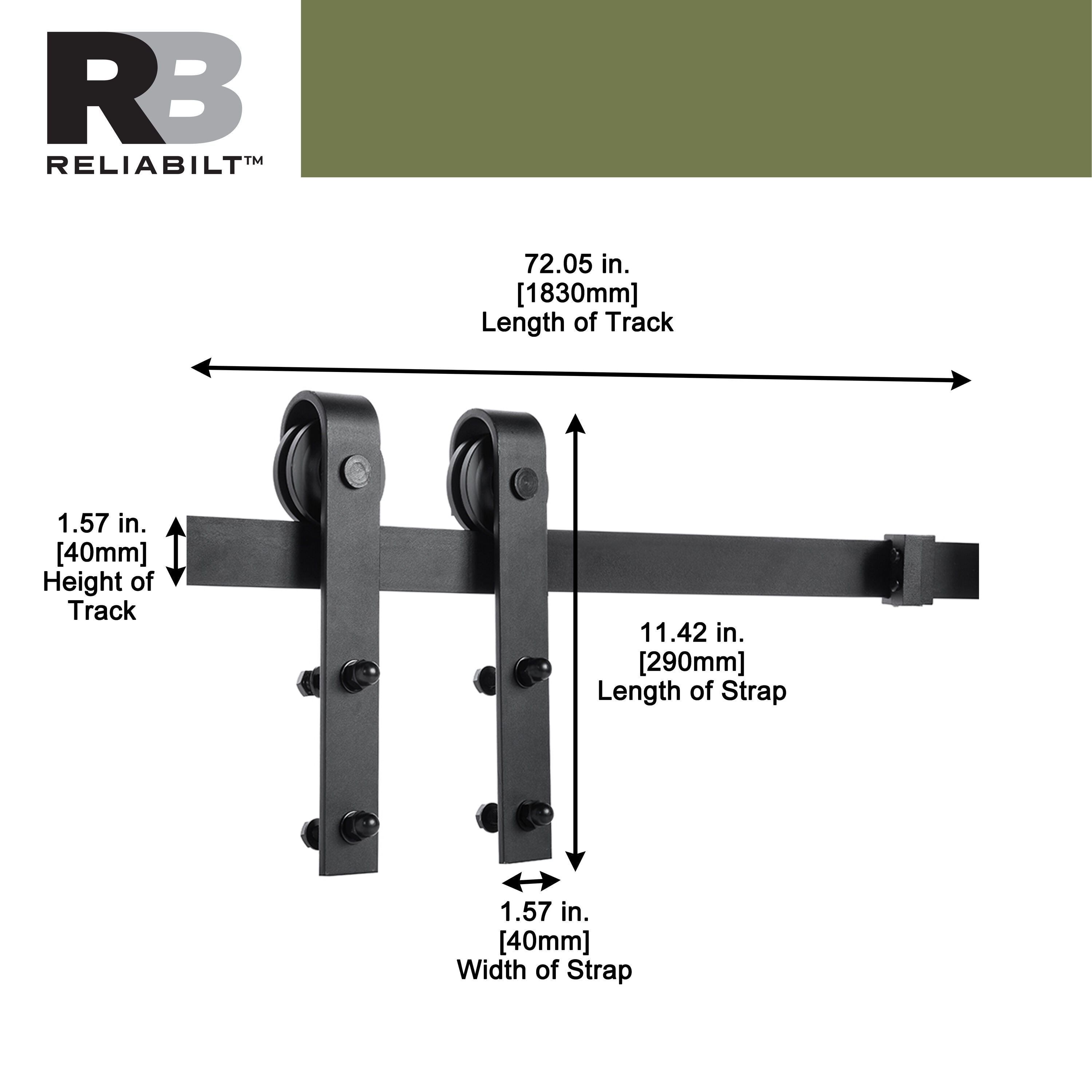 RELIABILT 07-3044 Barn-Door-Roller-Kits - View #3
