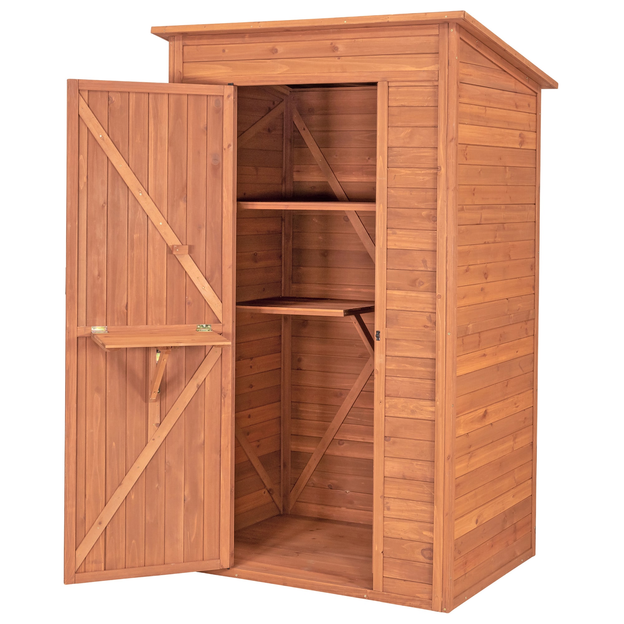 Leisure Season DSS8721 Wood-Storage-Buildings - View #7