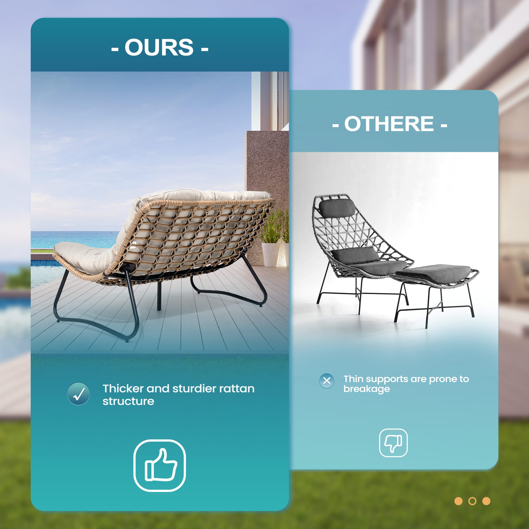 Crestlive Products CL-LS001BEI Patio-Chairs - View #4