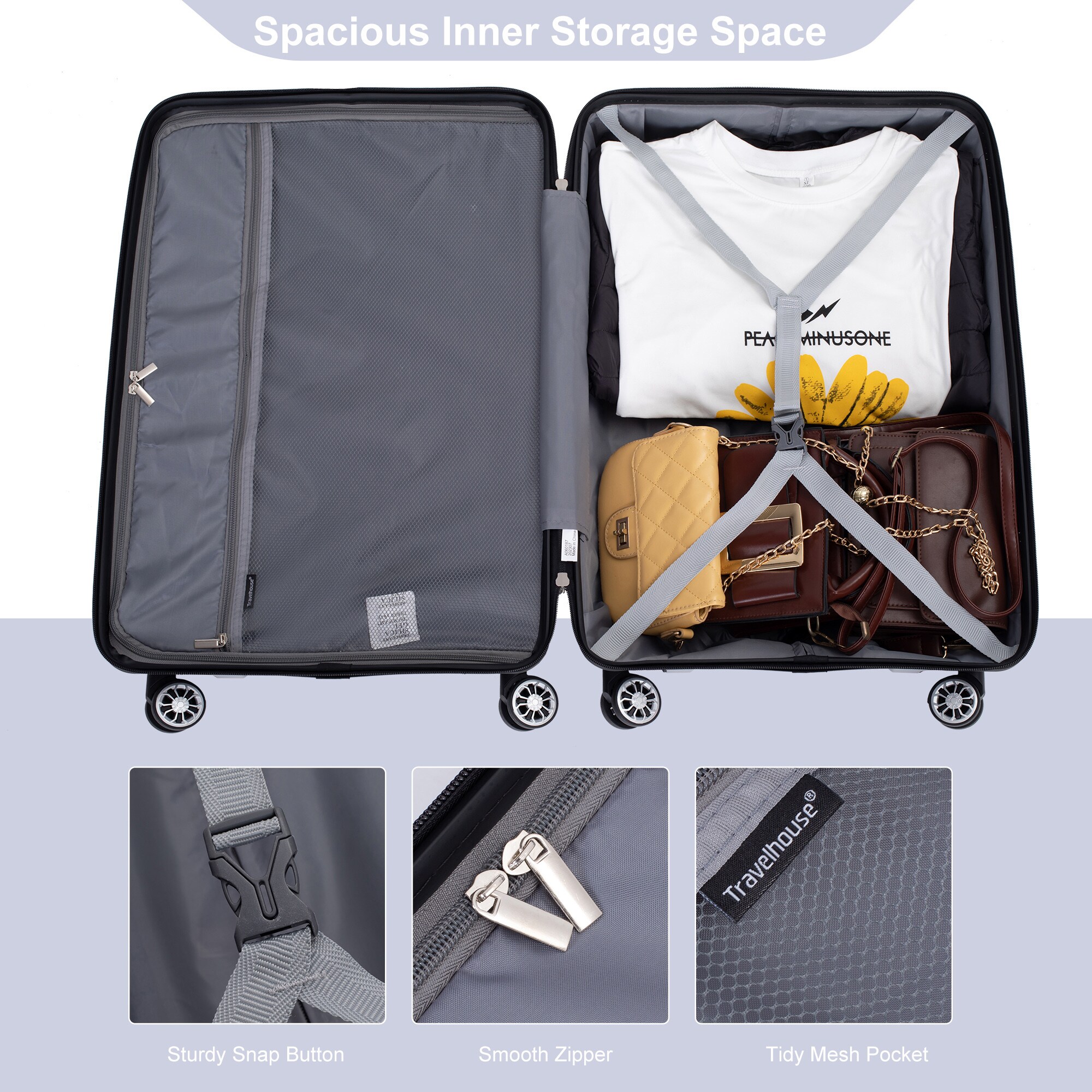 SINOFURN SYD9400022SL Luggage-And-Luggage-Sets - View #2