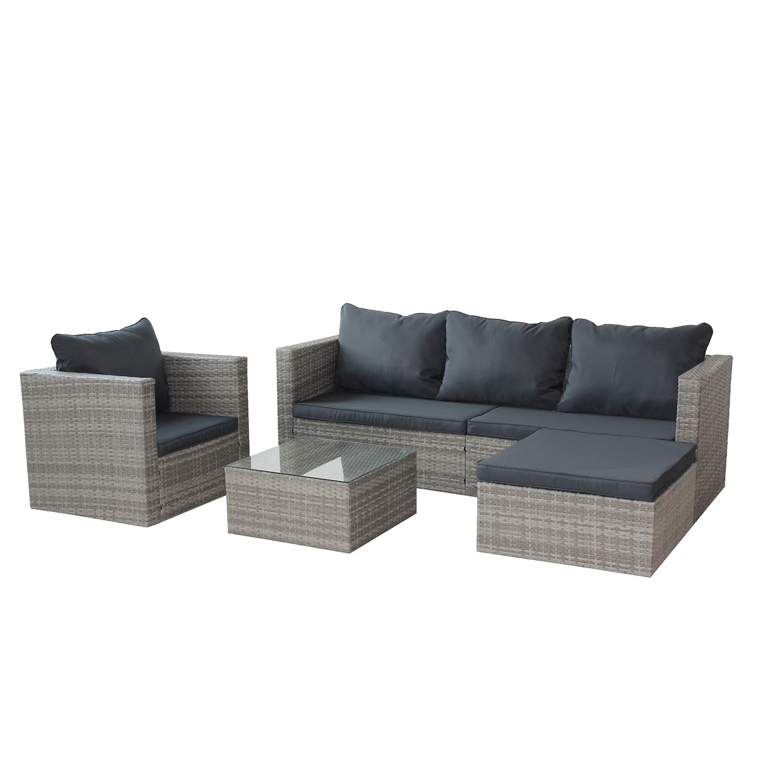 SINOFURN SYA690026GY Patio-Conversation-Sets - View #14