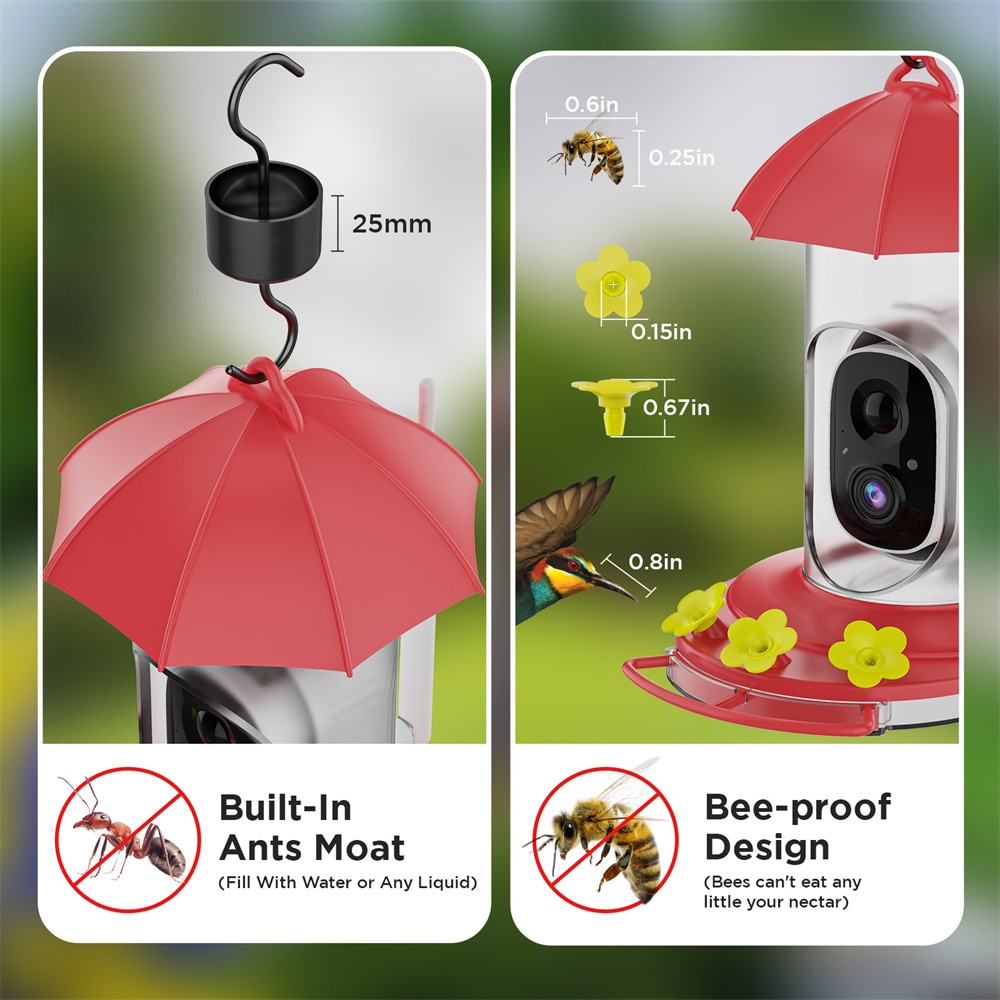 Berdz HUM100 Bird-Feeders - View #4