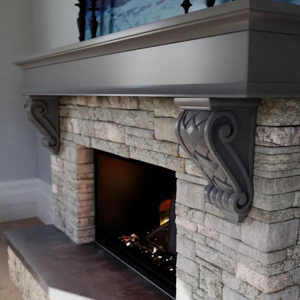 Ekena Millwork CORW04X05X10BWMA corbels - View #5