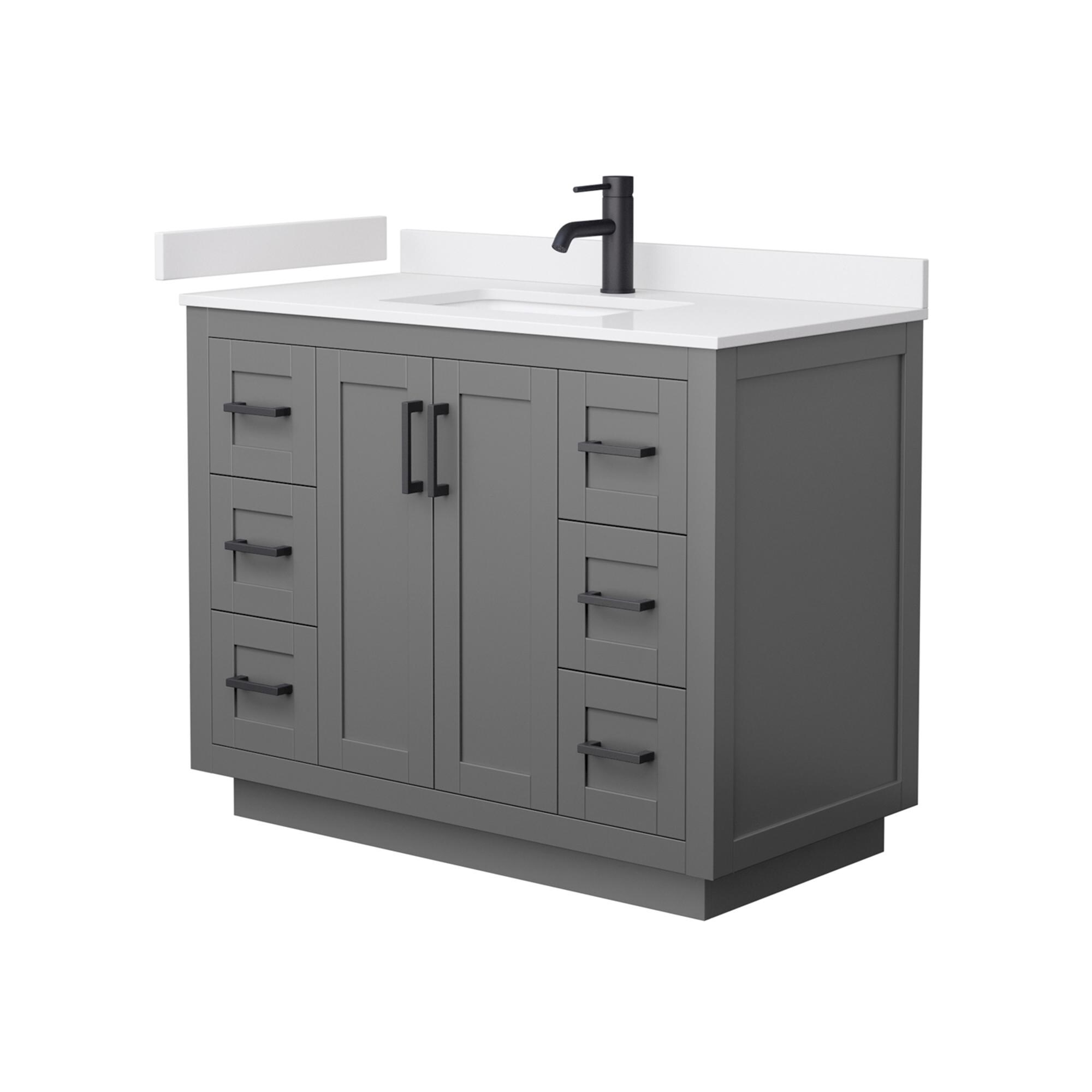 Wyndham Collection WCF292942SGBWCUNSMXX Bath-Vanity-Combo - View #2