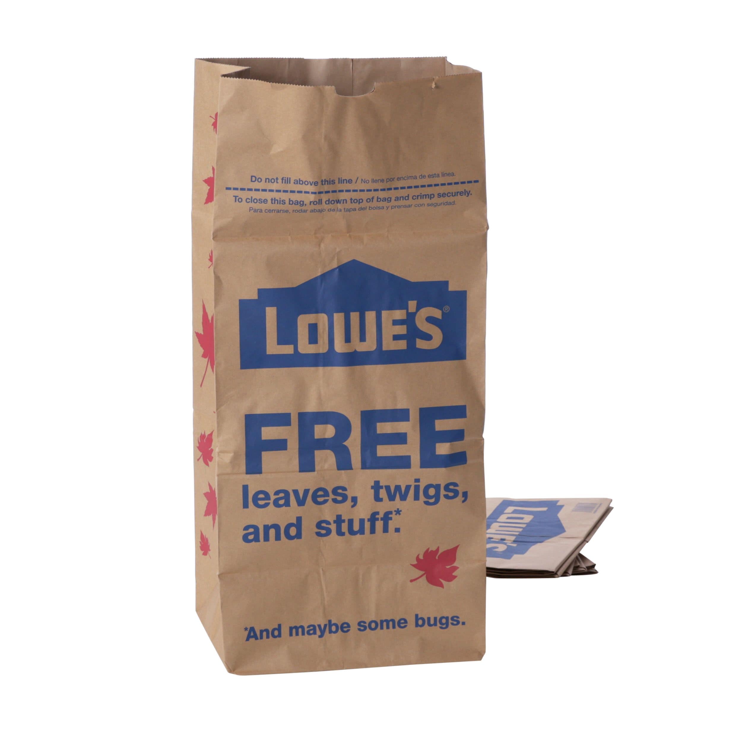 Paper Yard Waste Bag 5Pack  Lowes Canada