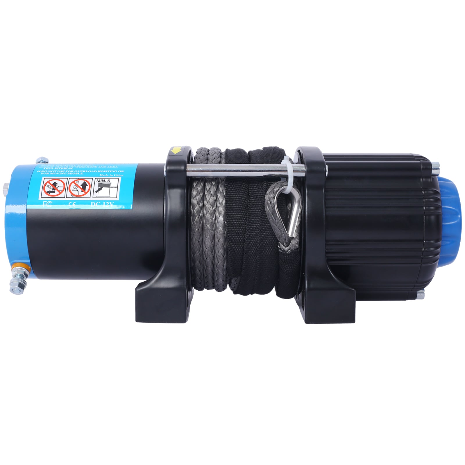 Wildaven PL1998008 4500-lb 32.81-ft Electronic Winch 1.6 -HP Motor