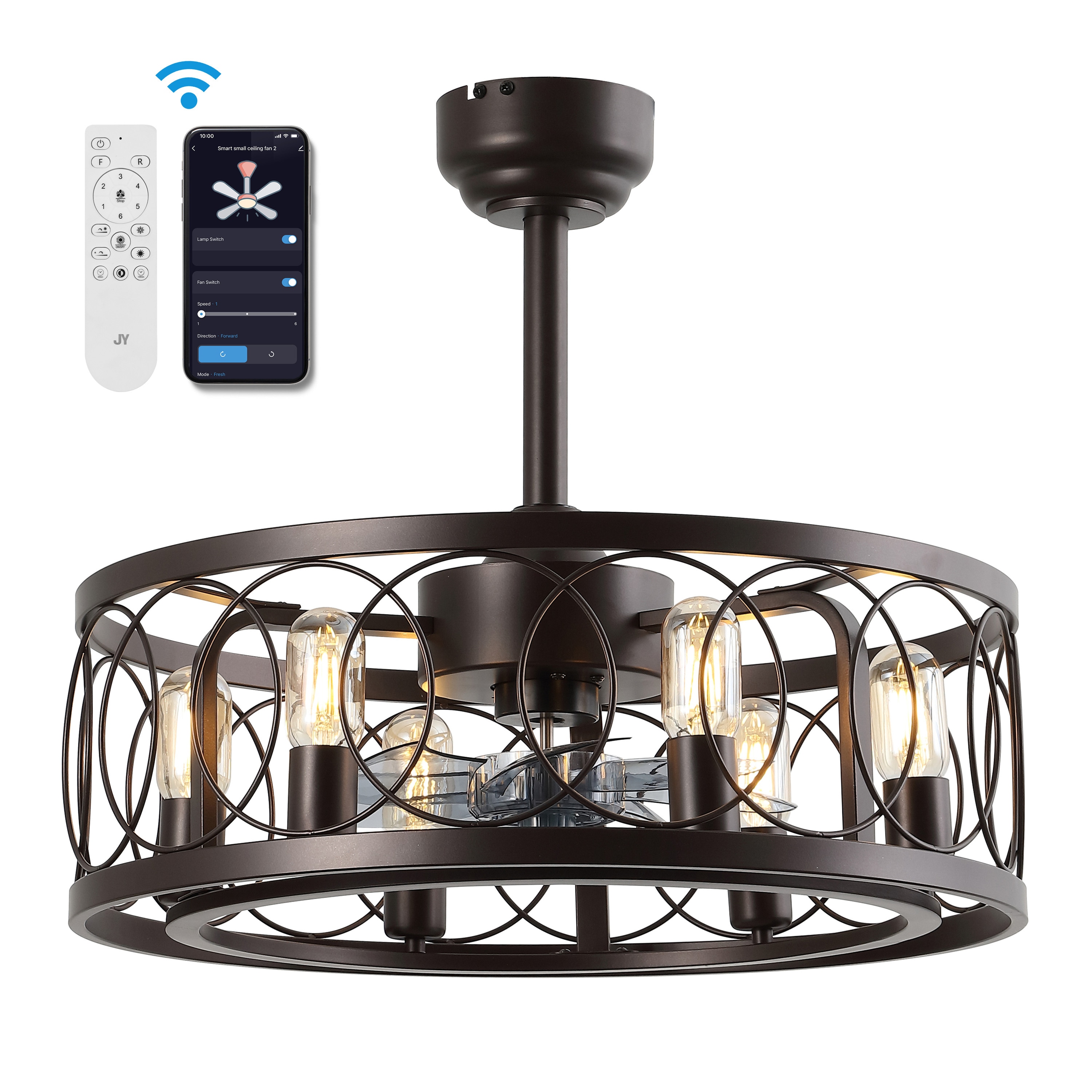 JONATHAN  Y JYL9732A Ceiling-Fans - View #2