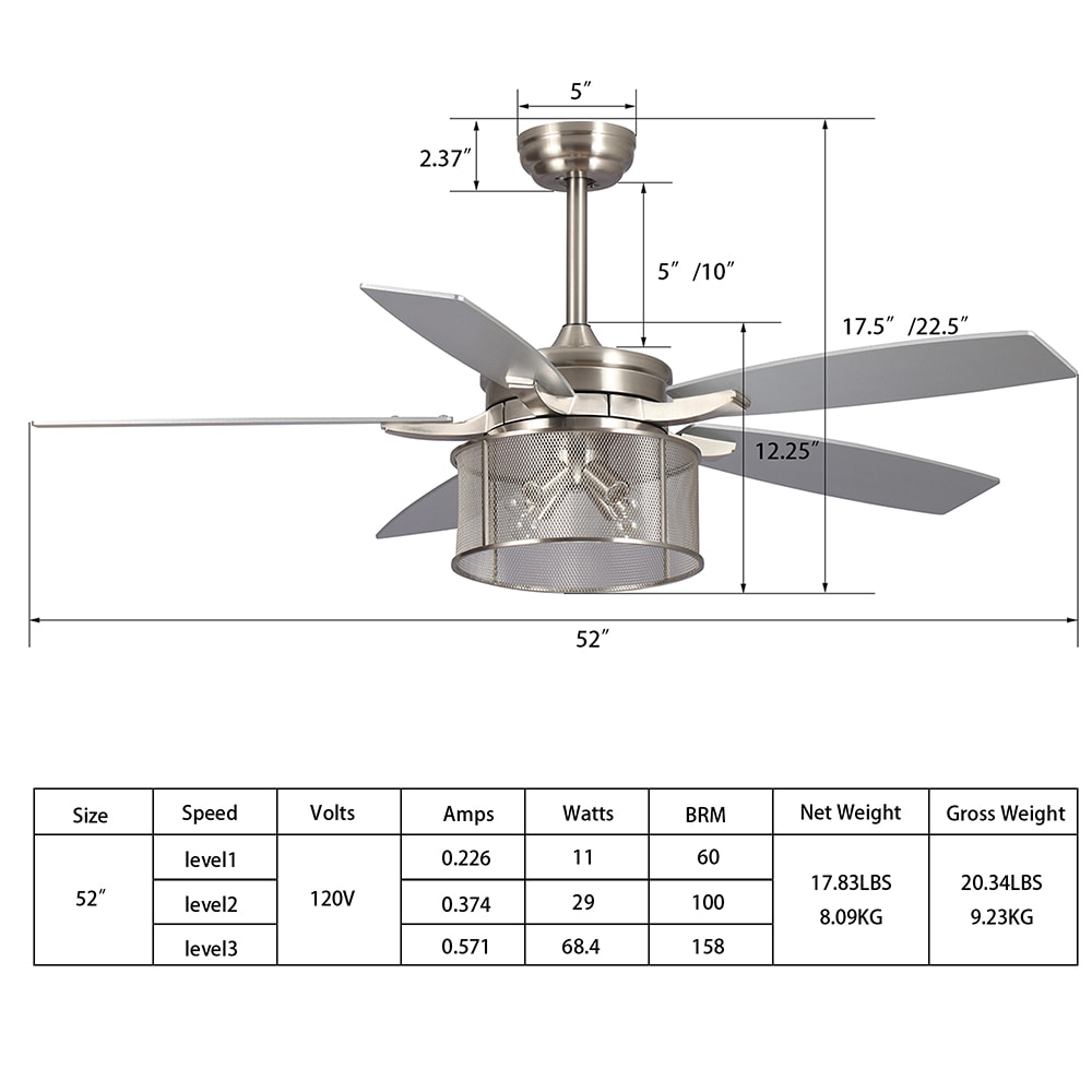 Sunrinx MG39-1-47L Ceiling-Fans - View #9