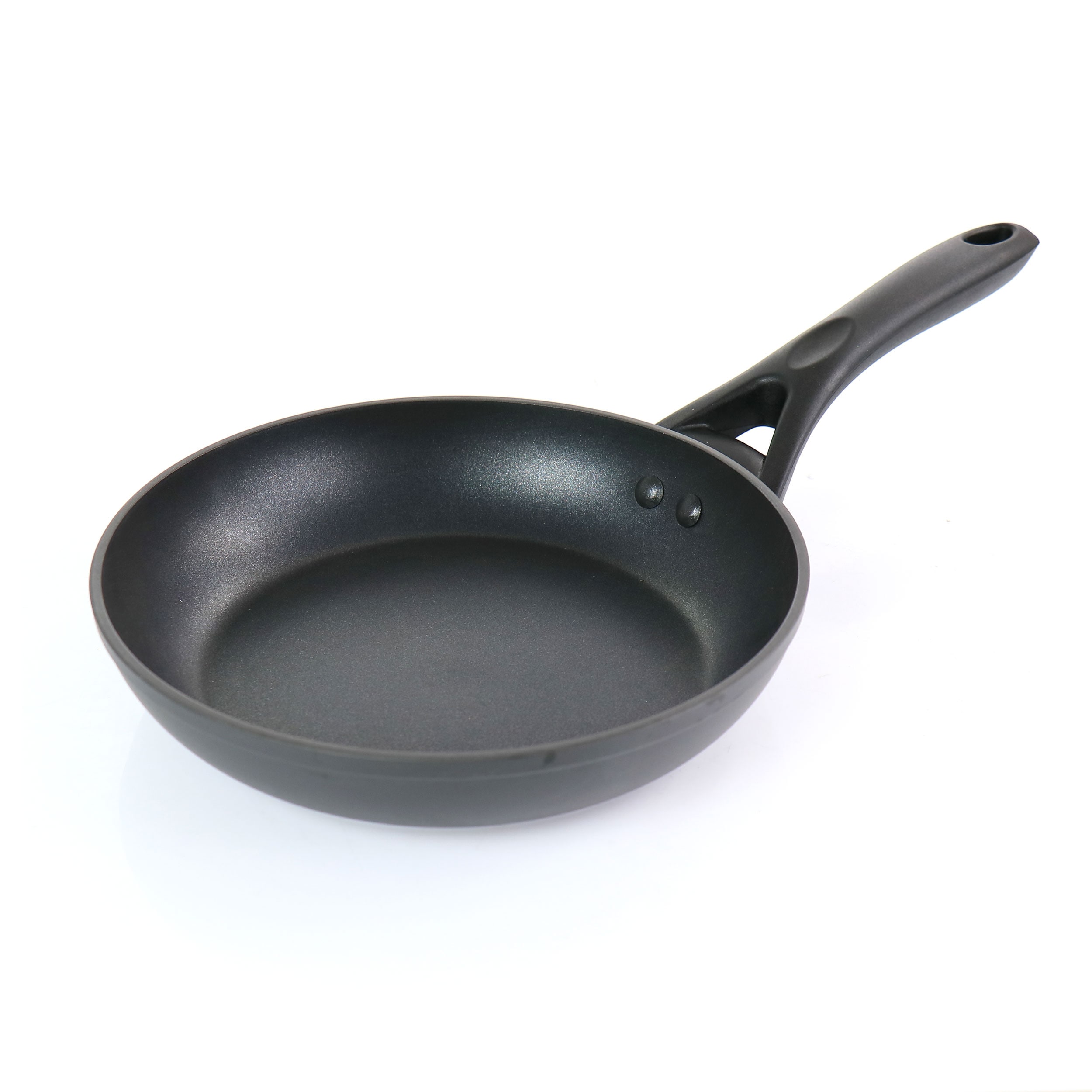 Oster Ashford 12 in. Aluminum Nonstick Frying Pan in Black