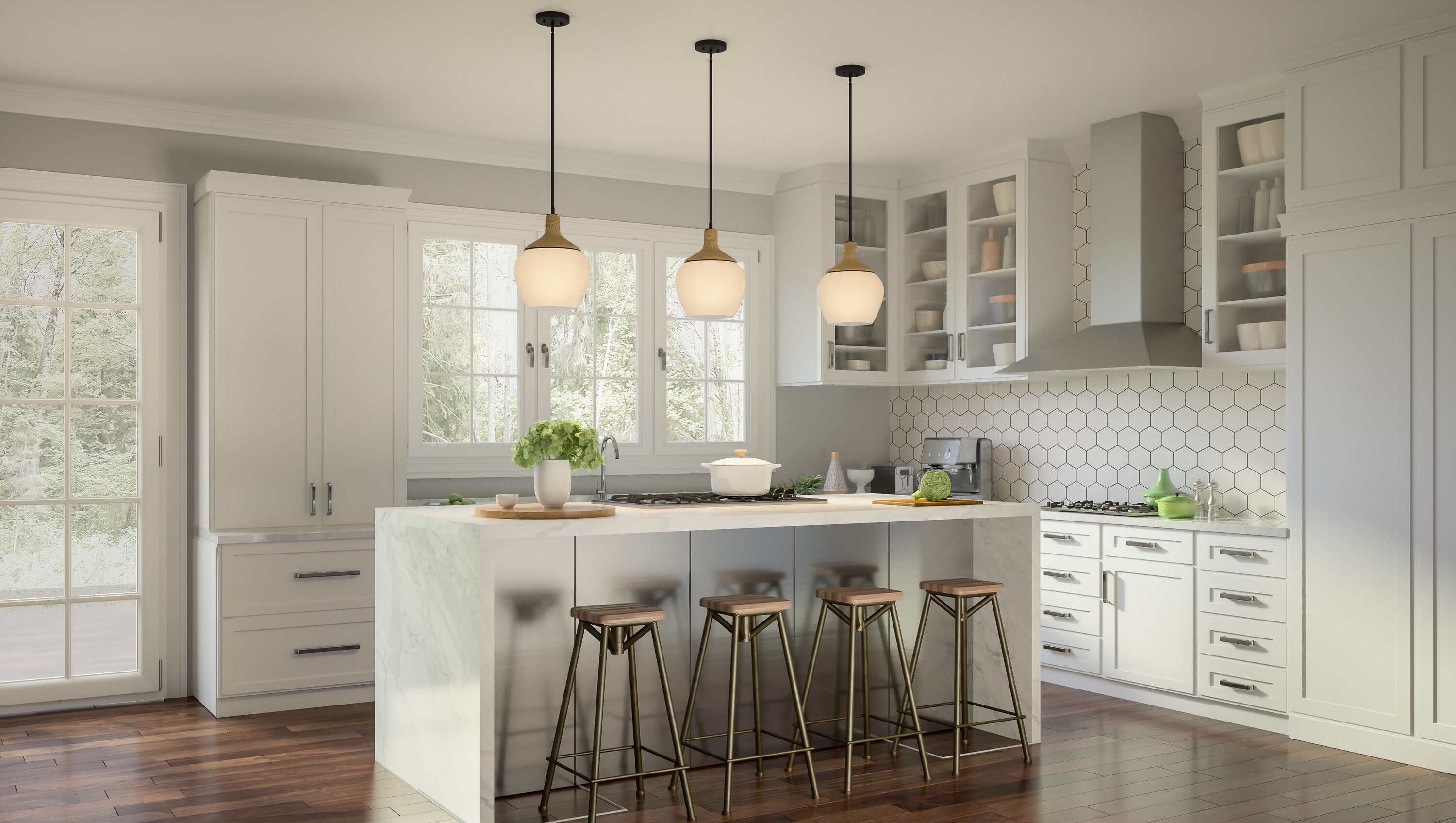 Quoizel QPPO5603MBK Pendant-Lights - View #6