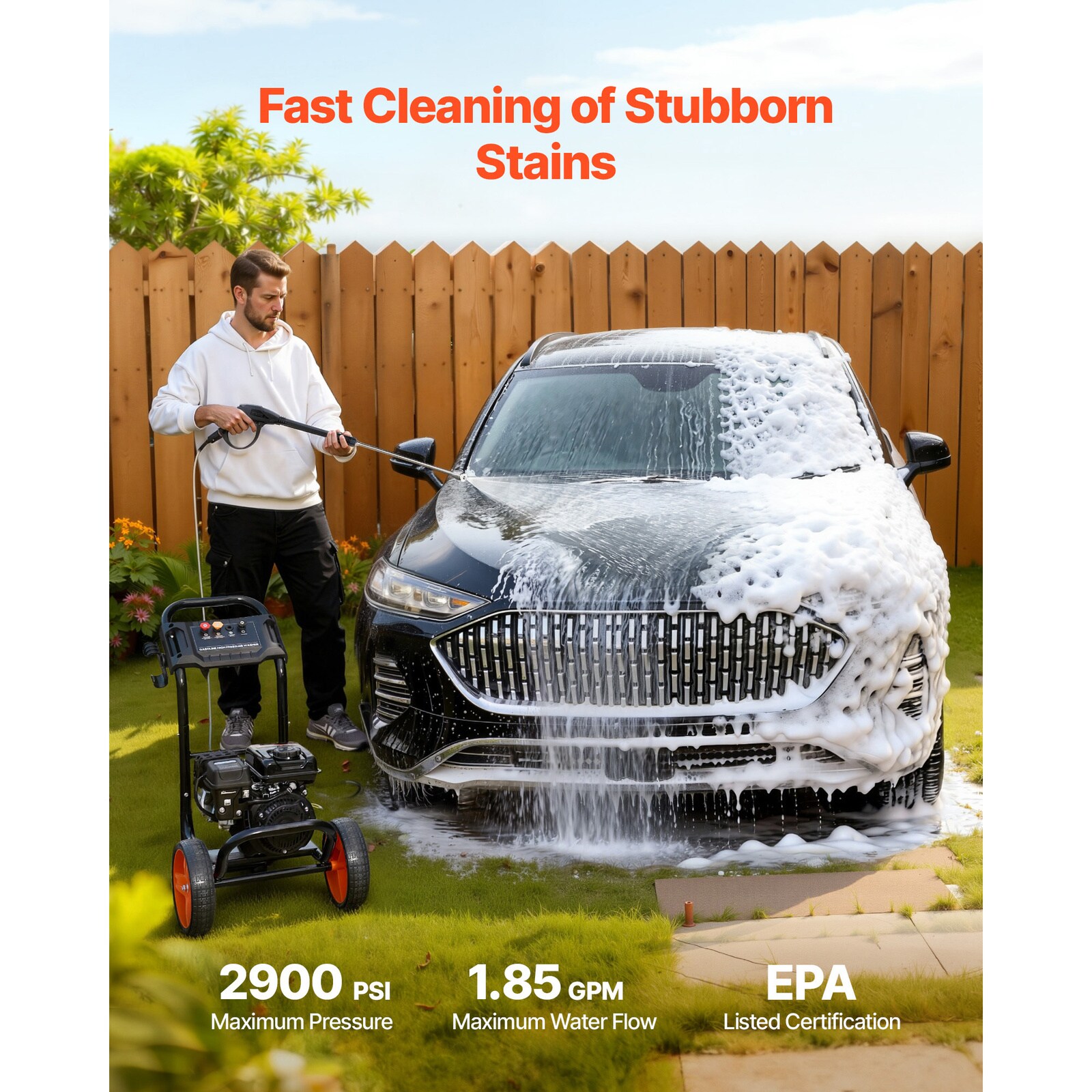 Mecale VOL-EXB5Z4 Gas-Pressurewashers - View #2