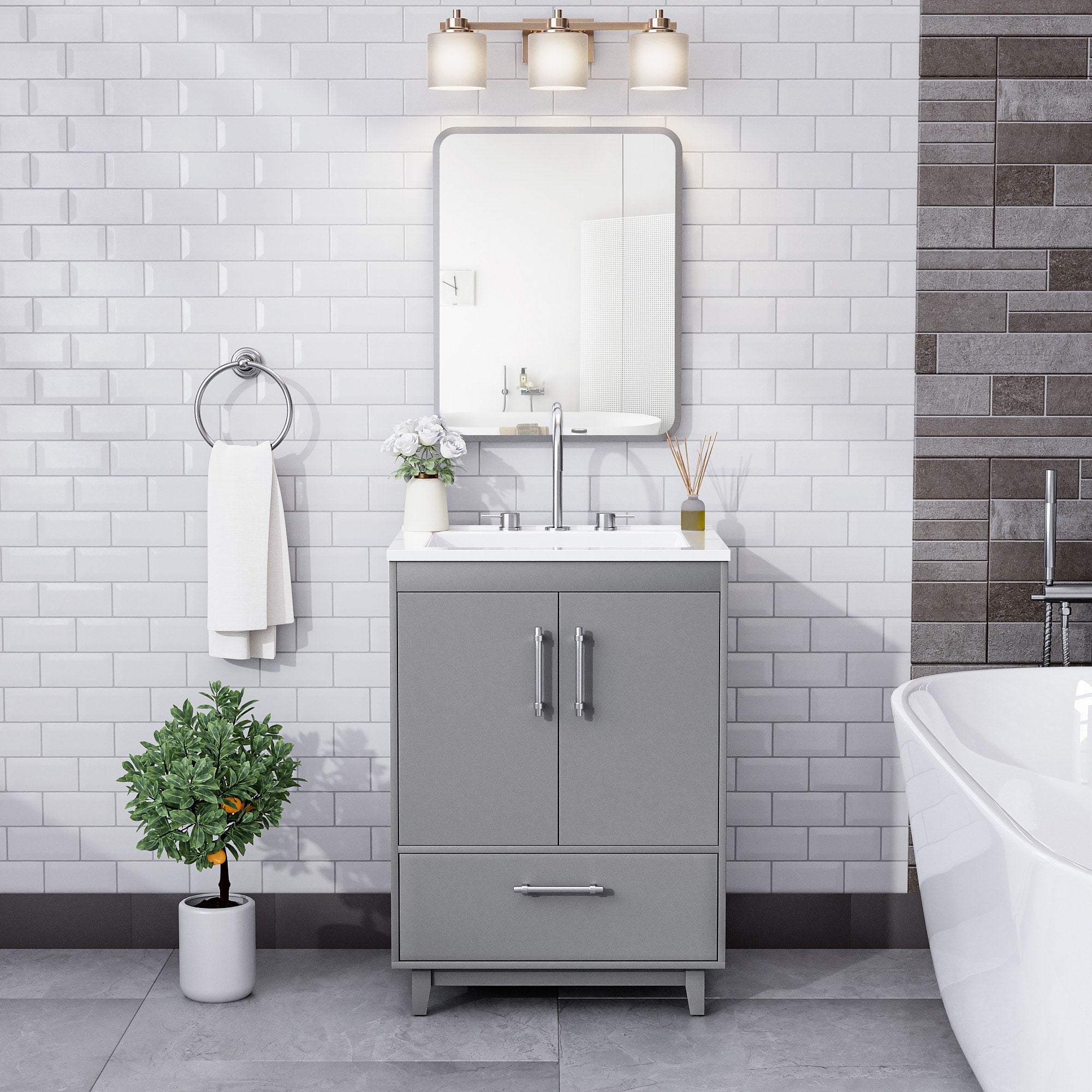 JEAREY HDBY-LG Bath-Vanity-Combo - View #4