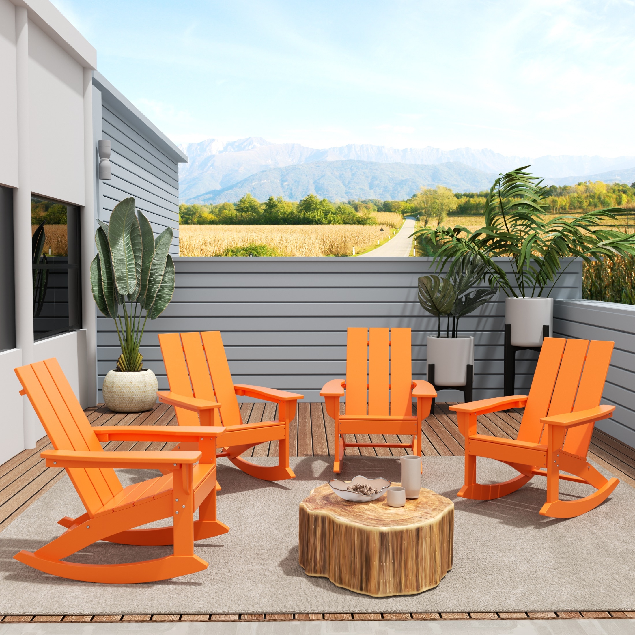 Westin Furniture OP5002-OR-4 Patio-Chairs - View #2